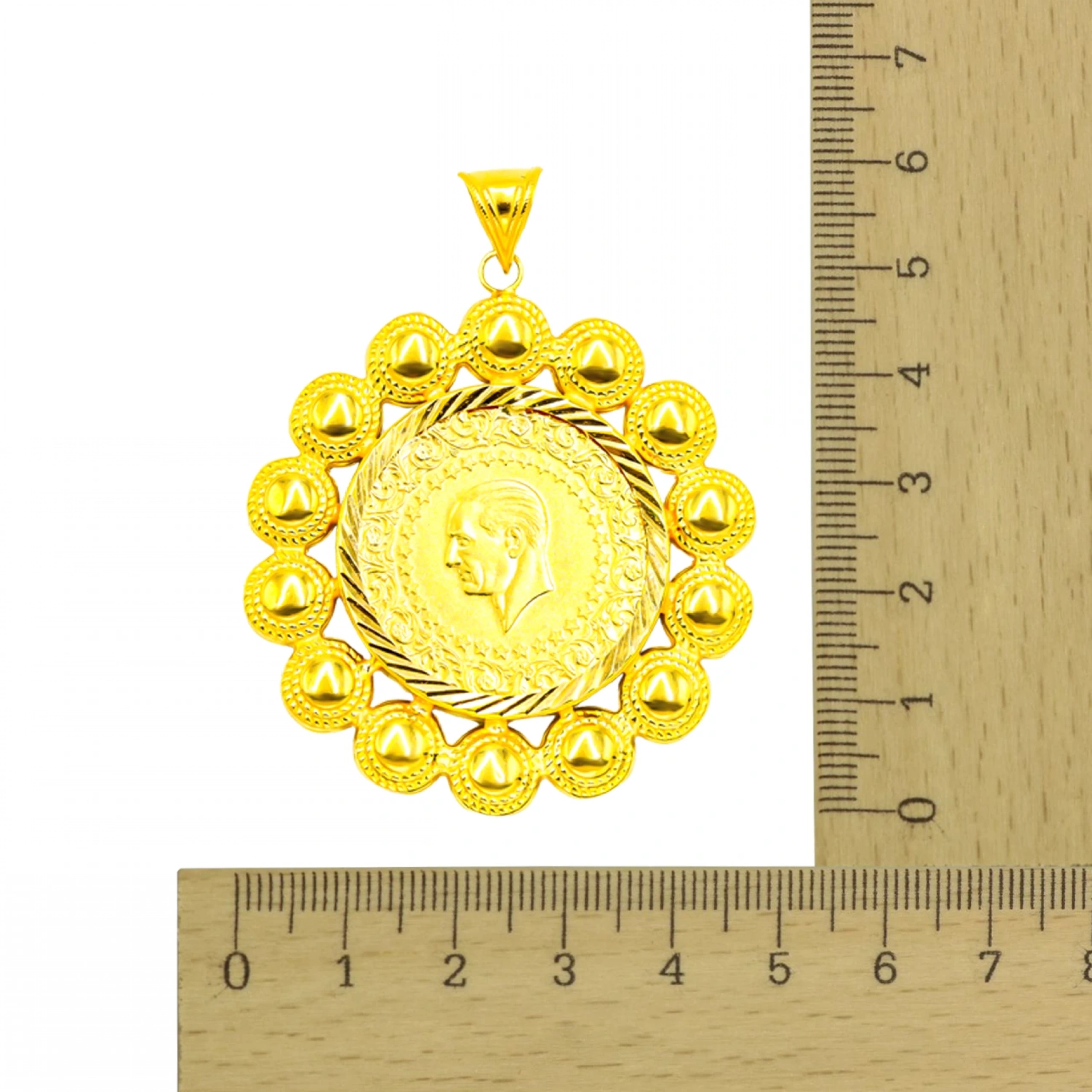 22 Ayar Tam Altın Çerçeve