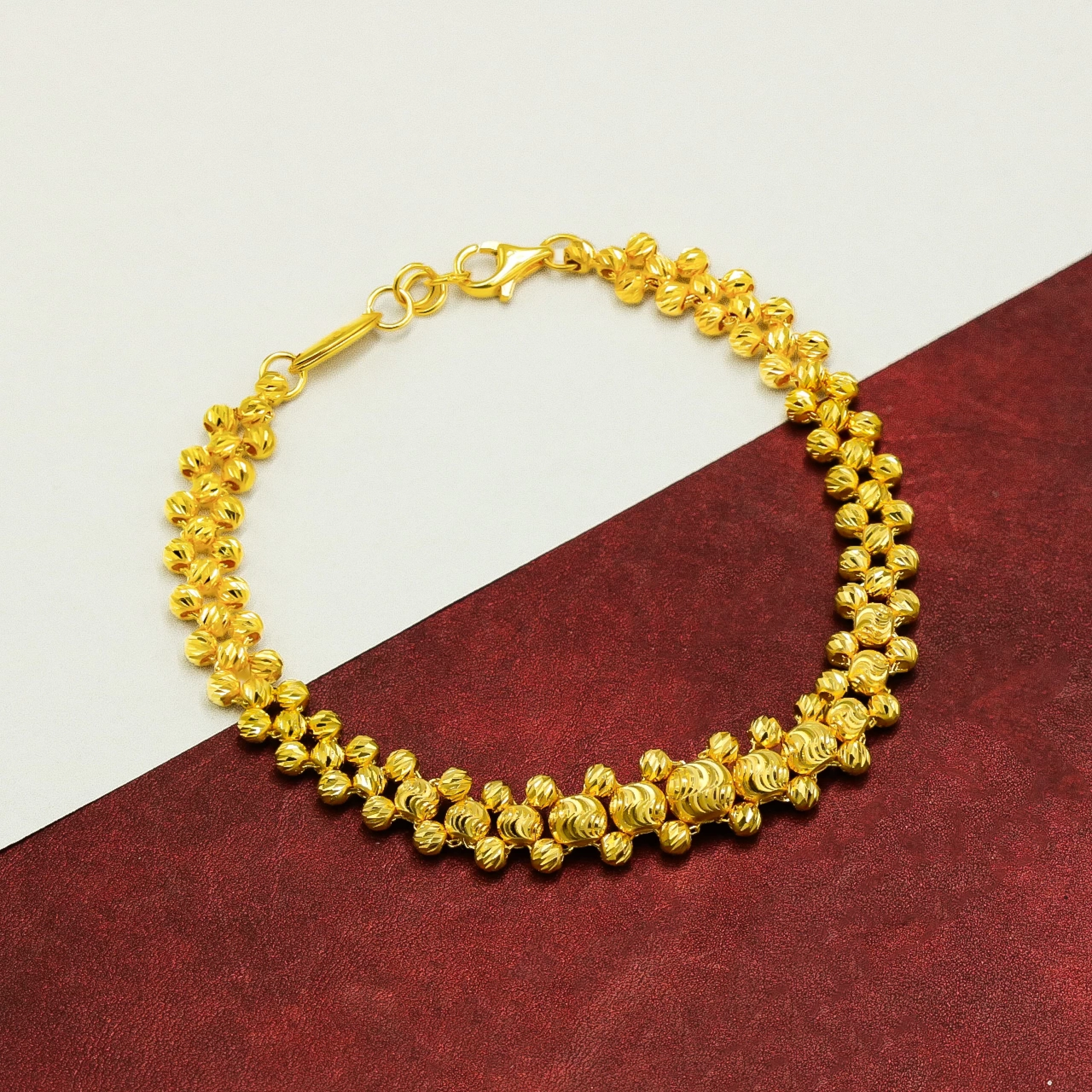 Özel Tasarım Dorika 22 Ayar Altın Bileklik