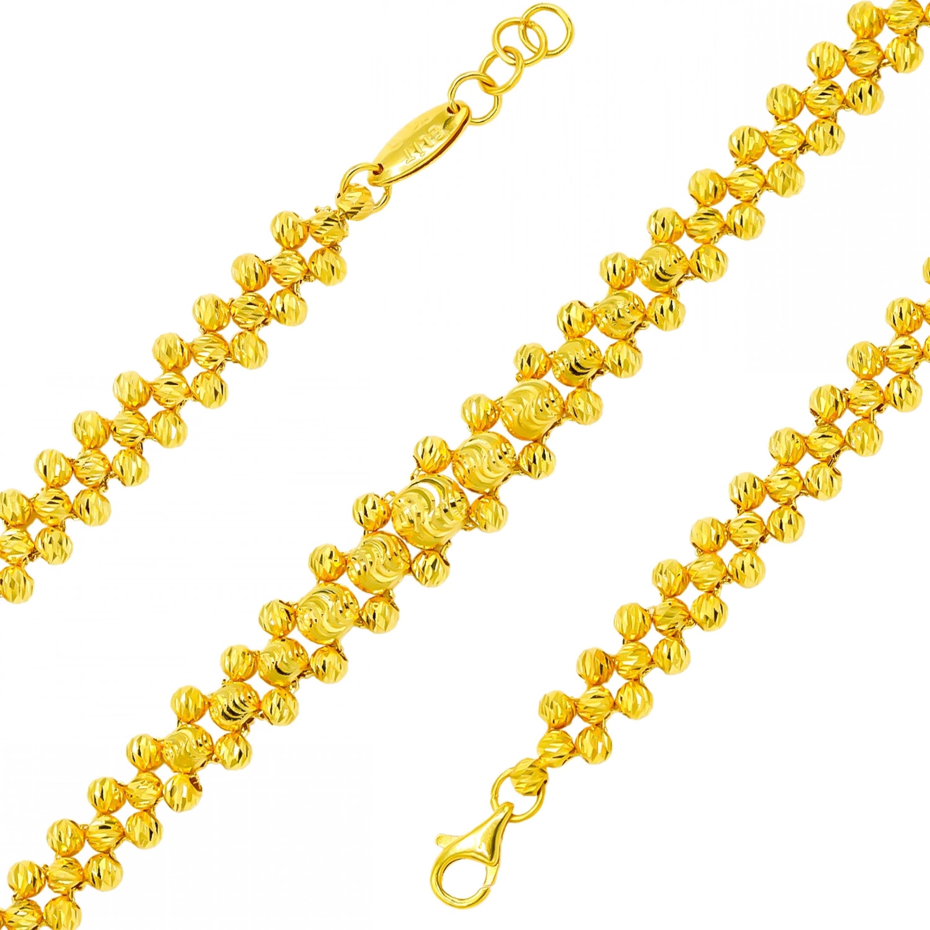 Özel Tasarım Dorika 22 Ayar Altın Bileklik