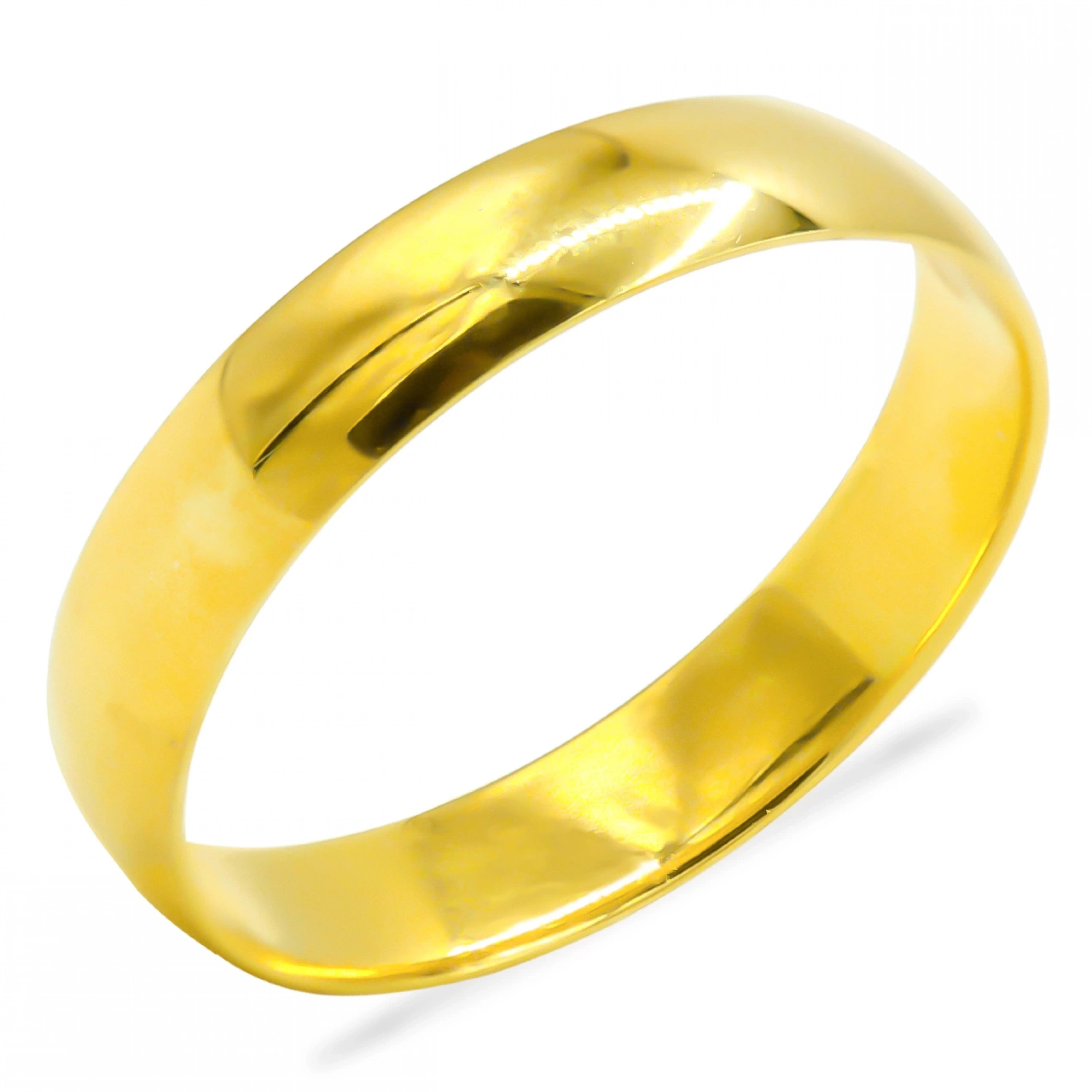 22 Ayar Klasik Alyans Yüzük