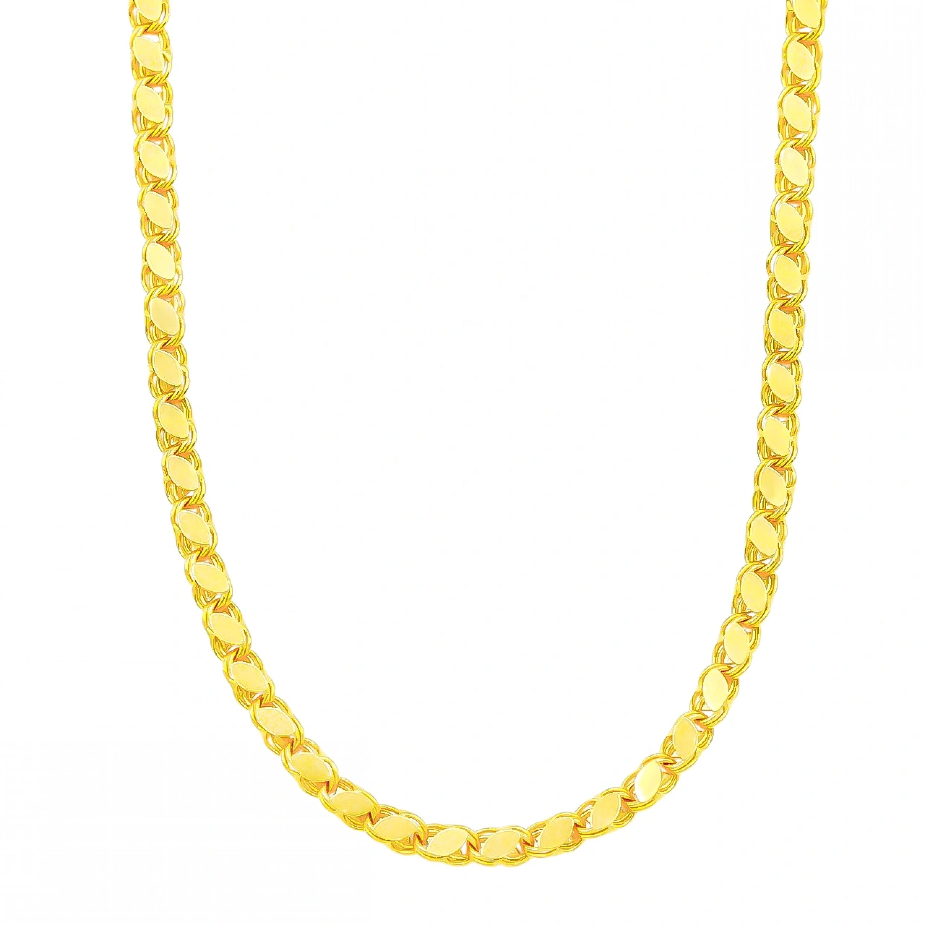 22 Ayar Pullu Zincir - 55 Cm.