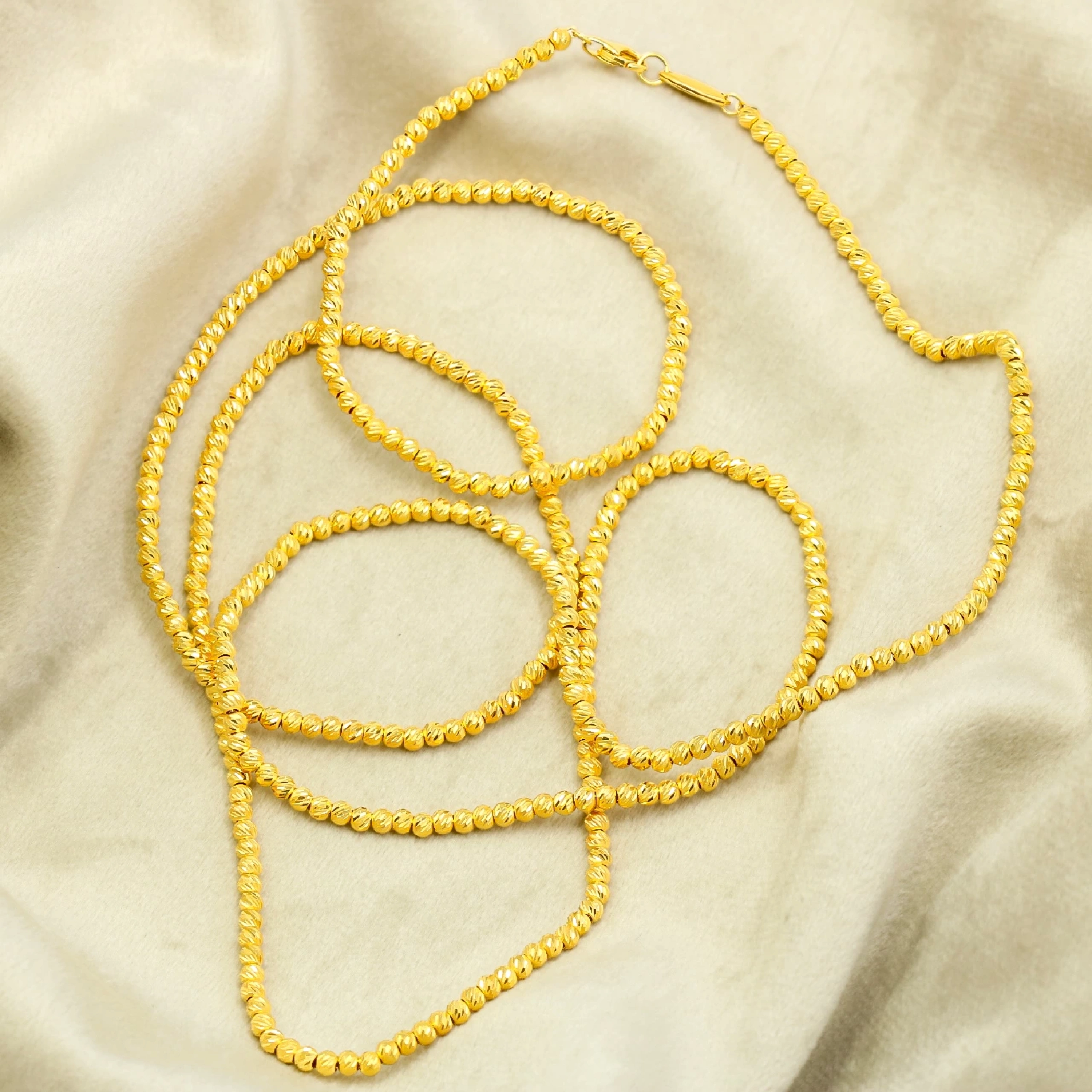 22 Ayar Dorika Altın Zincir - 80 Cm.