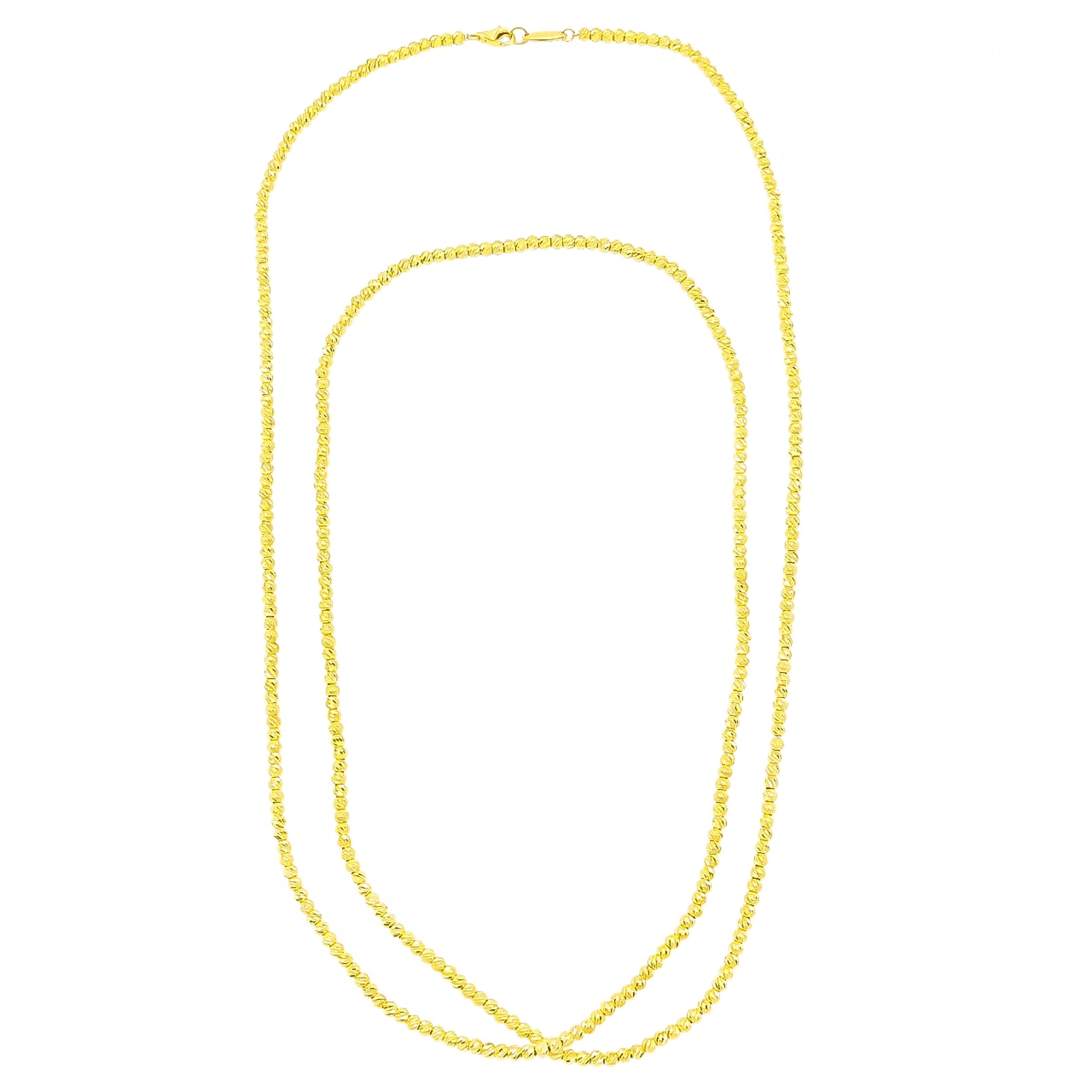 22 Ayar Dorika Altın Zincir - 80 Cm.