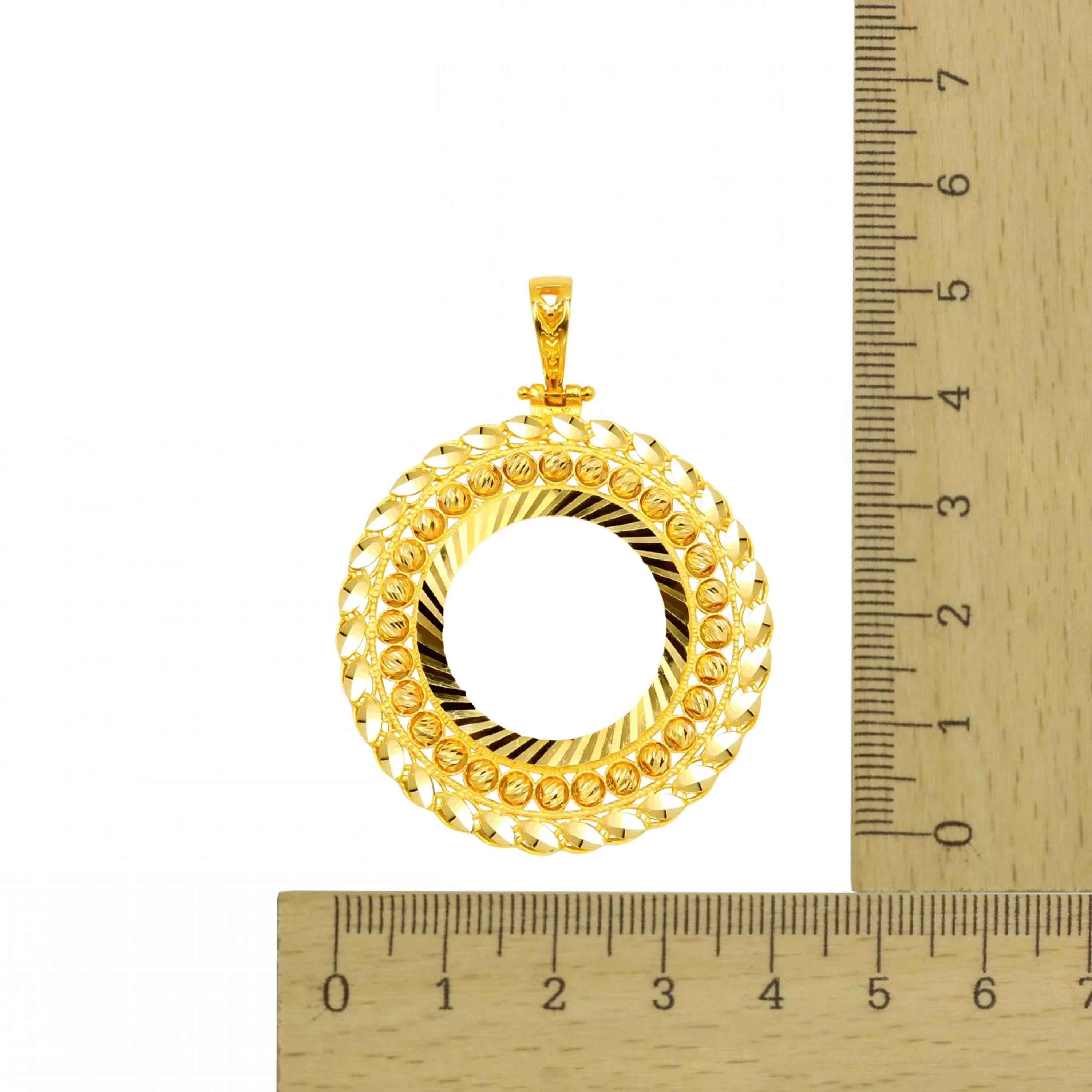 22 Ayar Çeyrek Altın Çerçeve