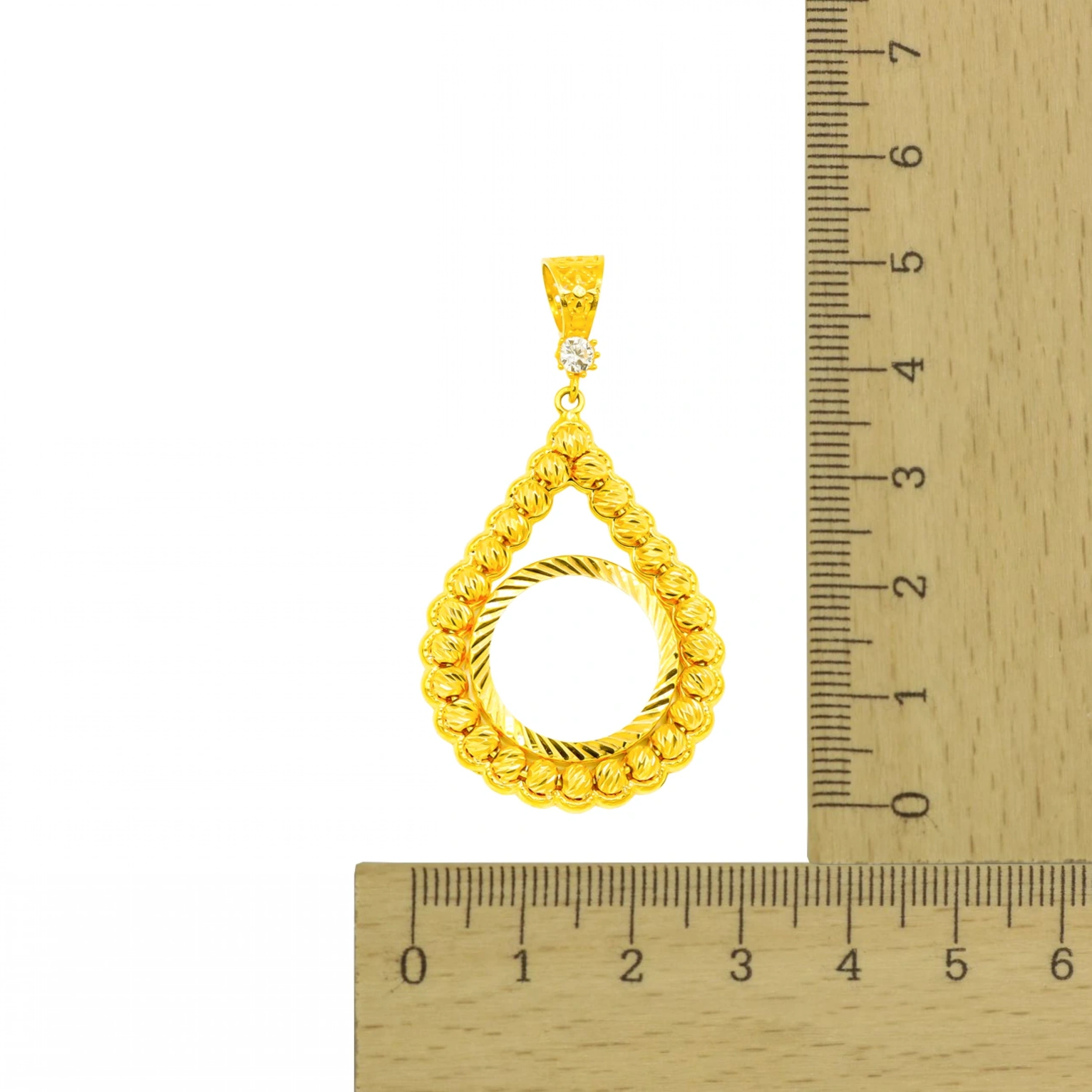 Dorika 22 Ayar Çeyrek Altın Çerçeve