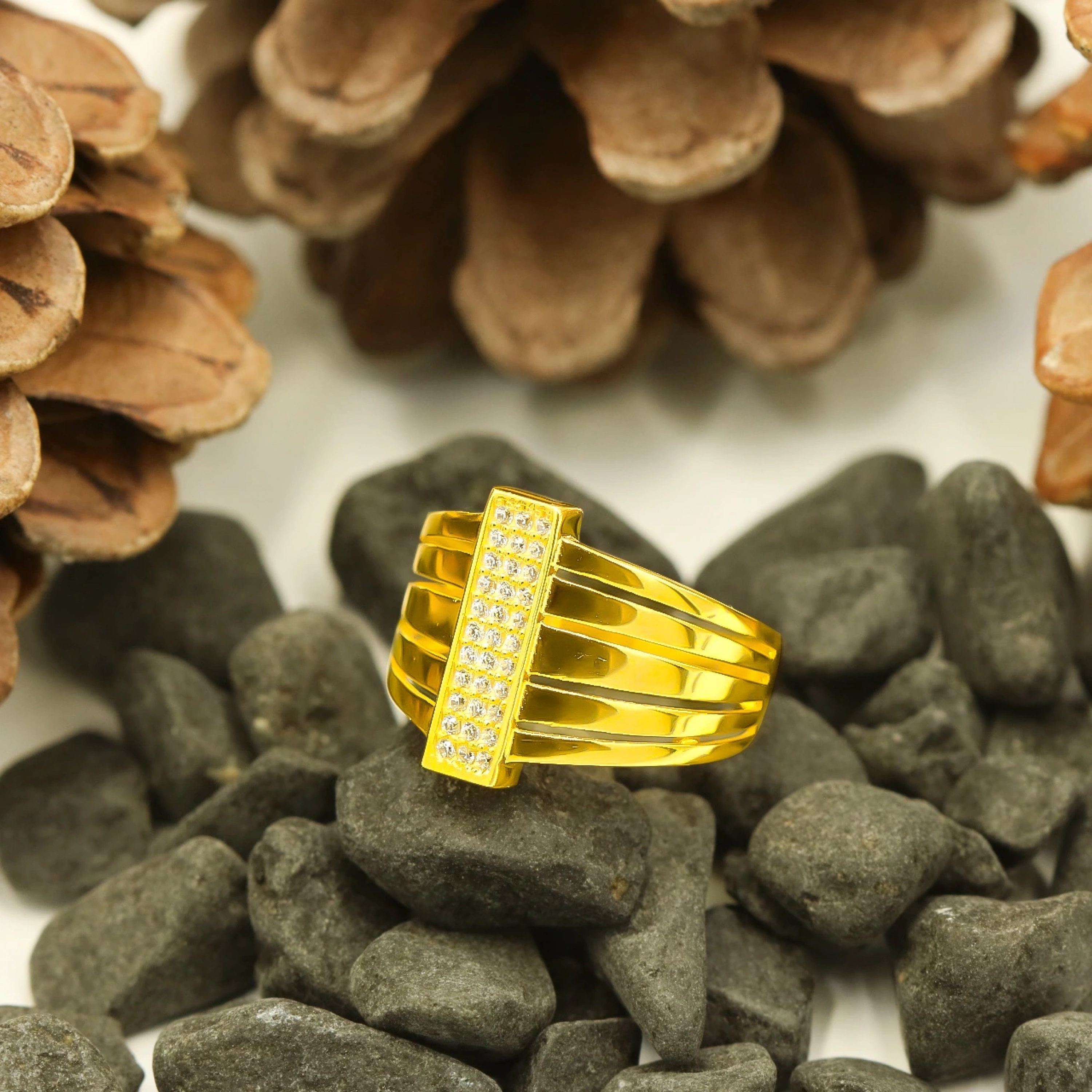 Şövalye Tarzı 14 Ayar Altın Yüzük