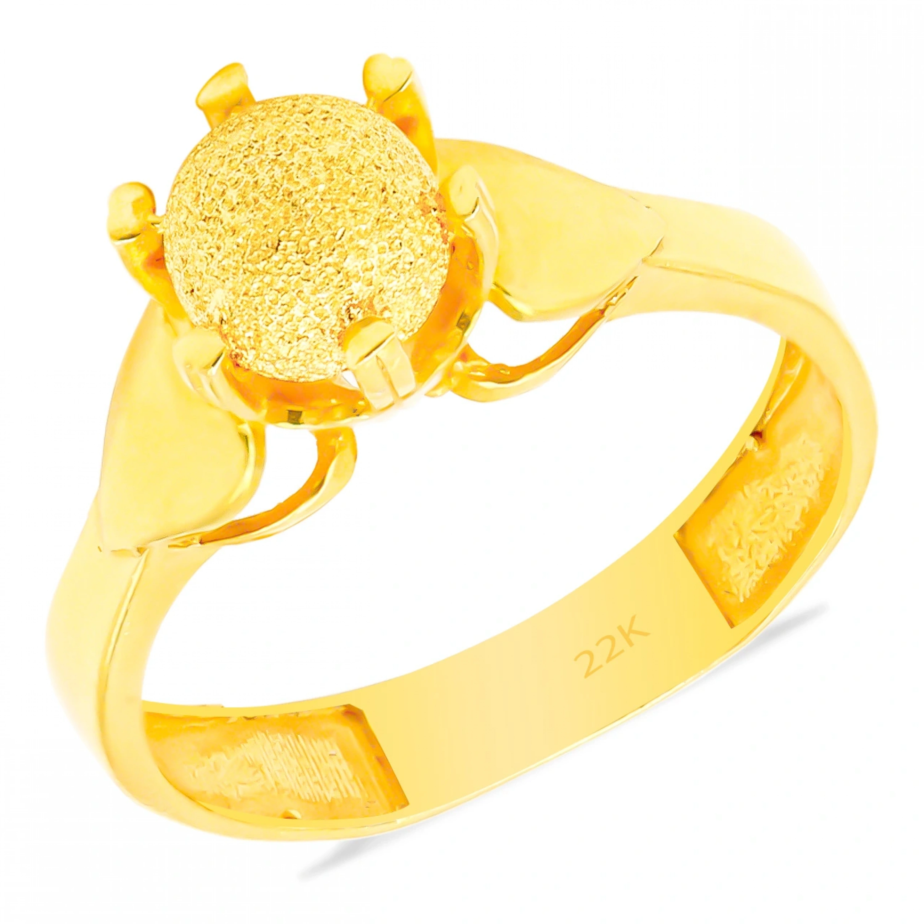 Dorika Model Toplu 22 Ayar Altın Yüzük