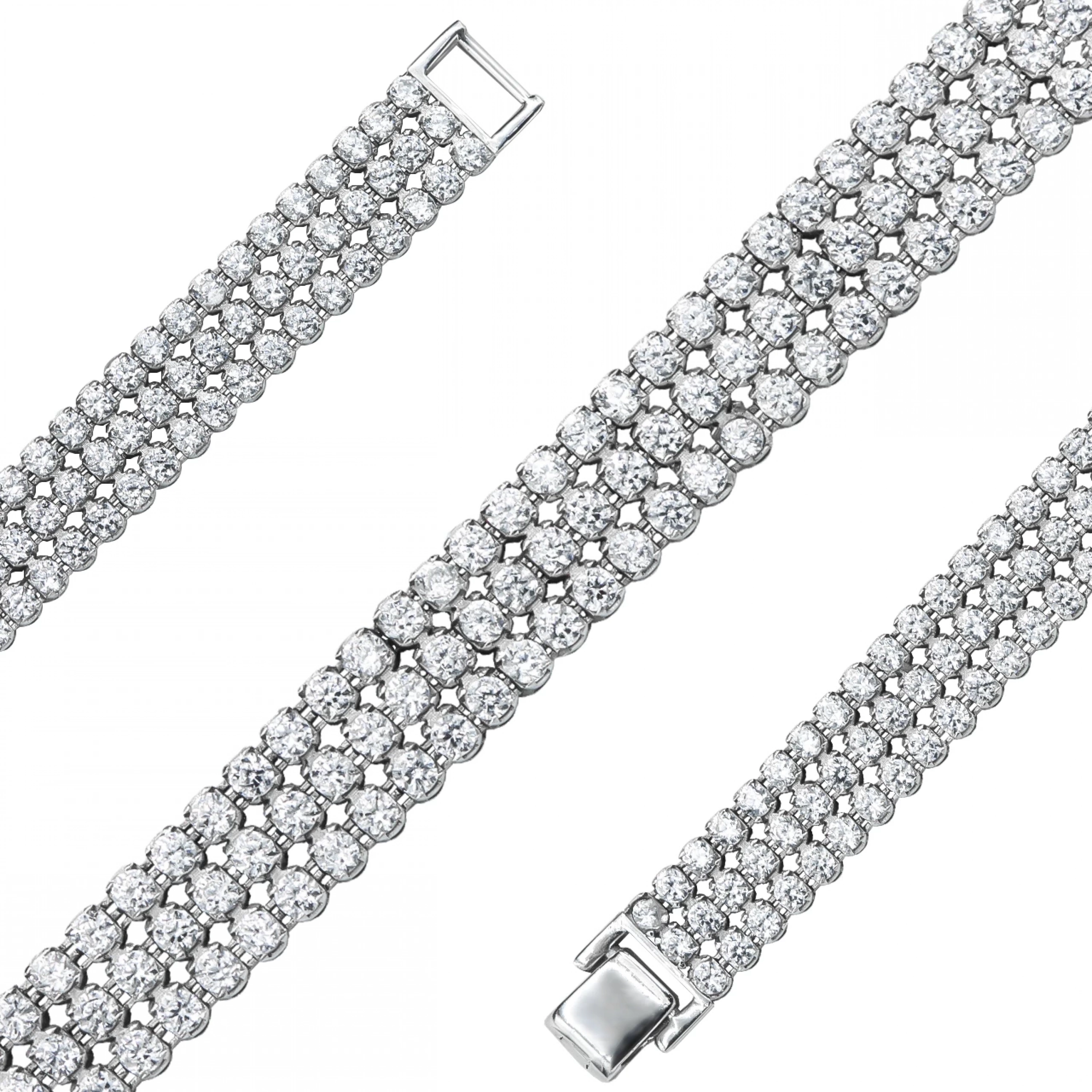 3 Sıralı Su Yolu 8 Ayar Altın Bileklik