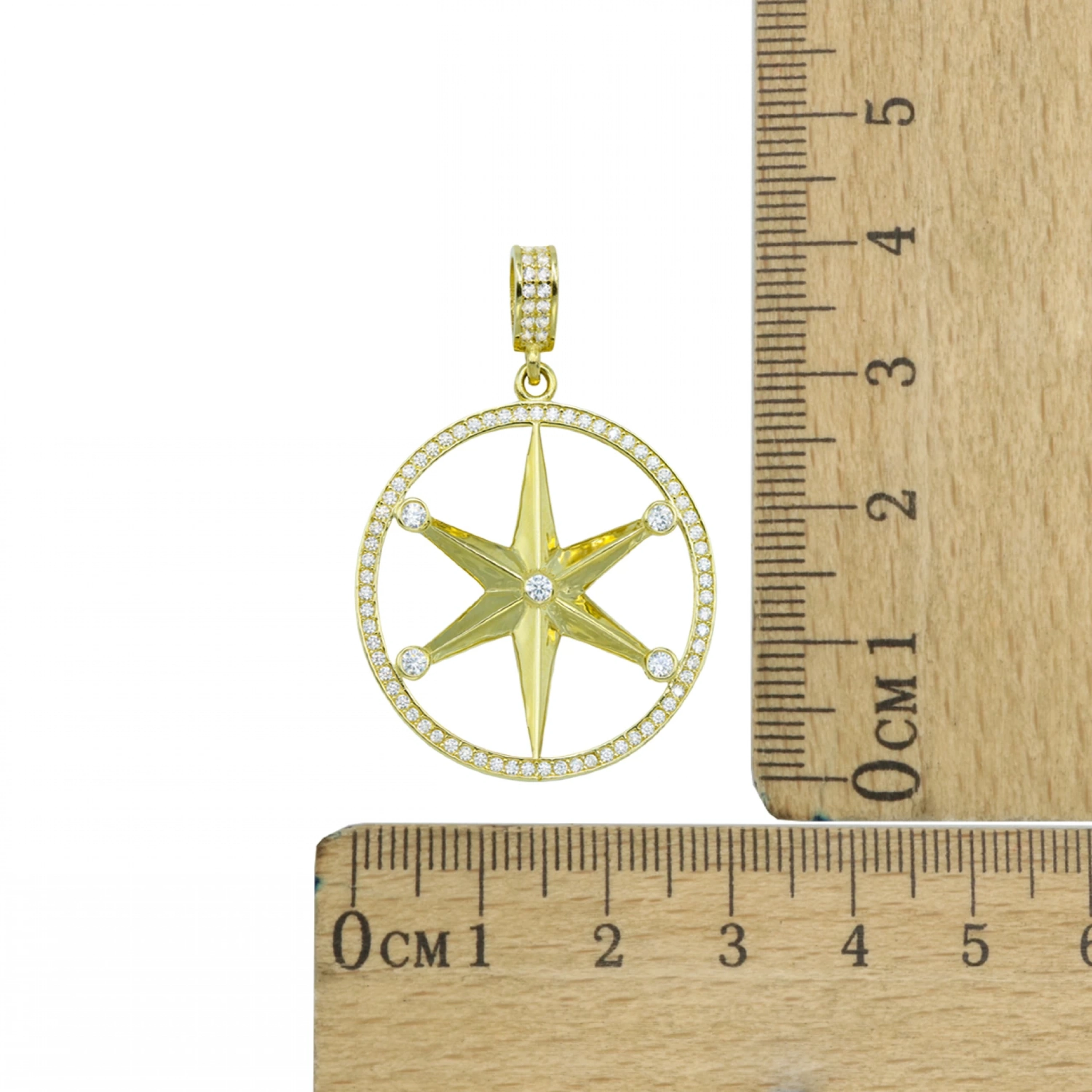 6lı Kutup 14 Ayar Altın Kolye Ucu