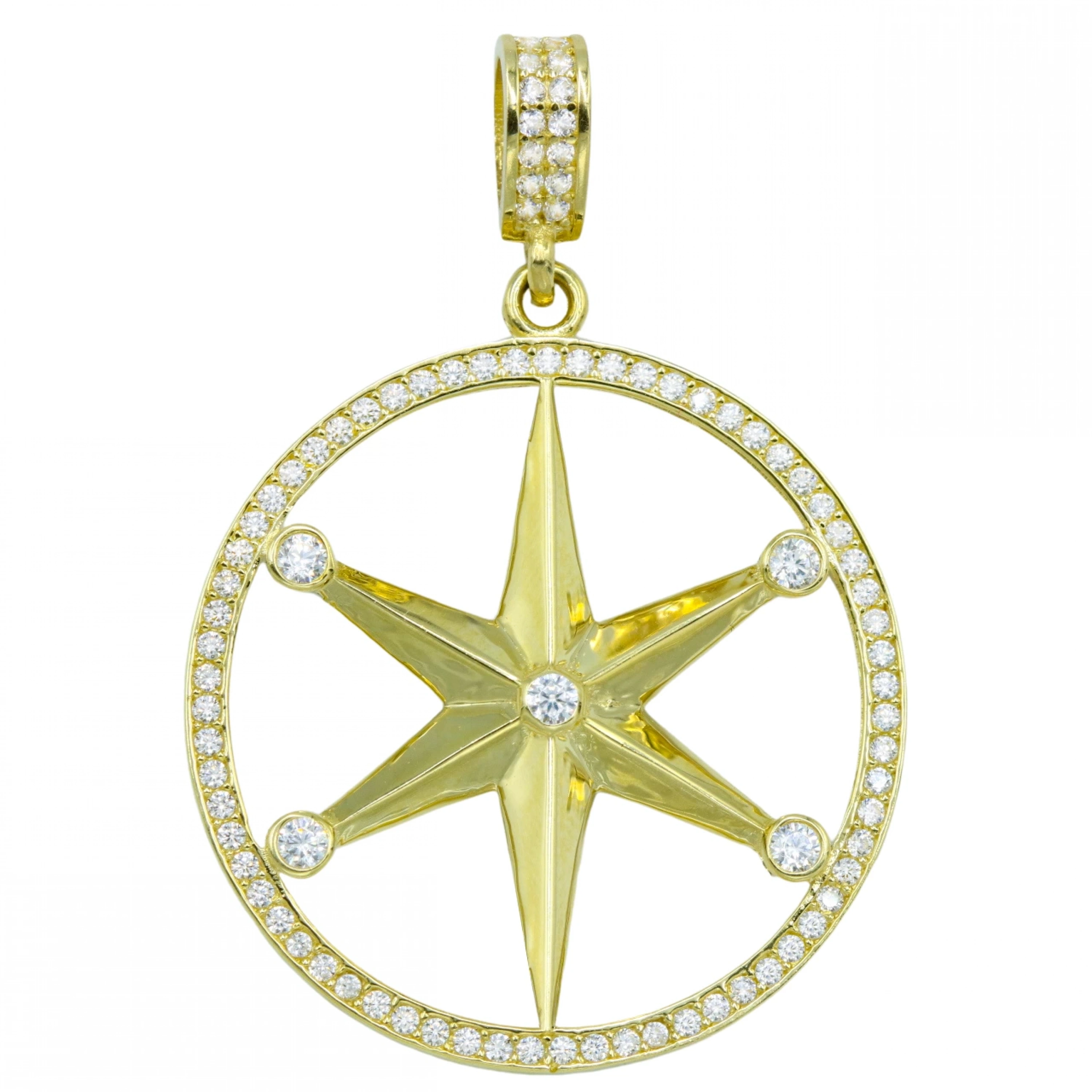 6lı Kutup 14 Ayar Altın Kolye Ucu