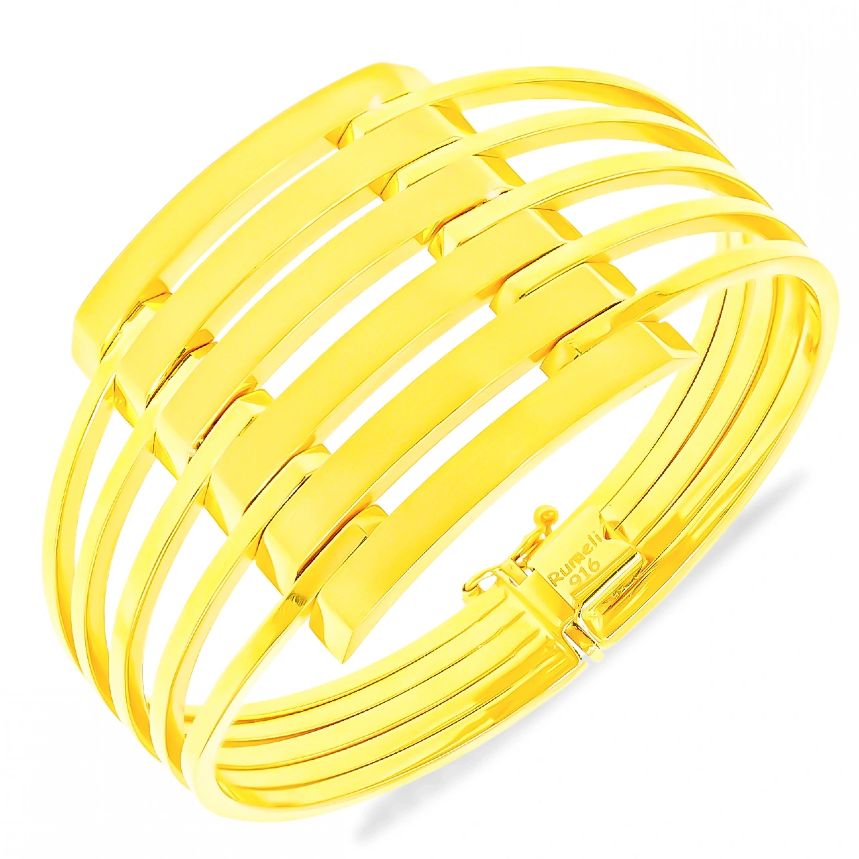 6 Sıra 22 Ayar Kaburga Altın Bilezik