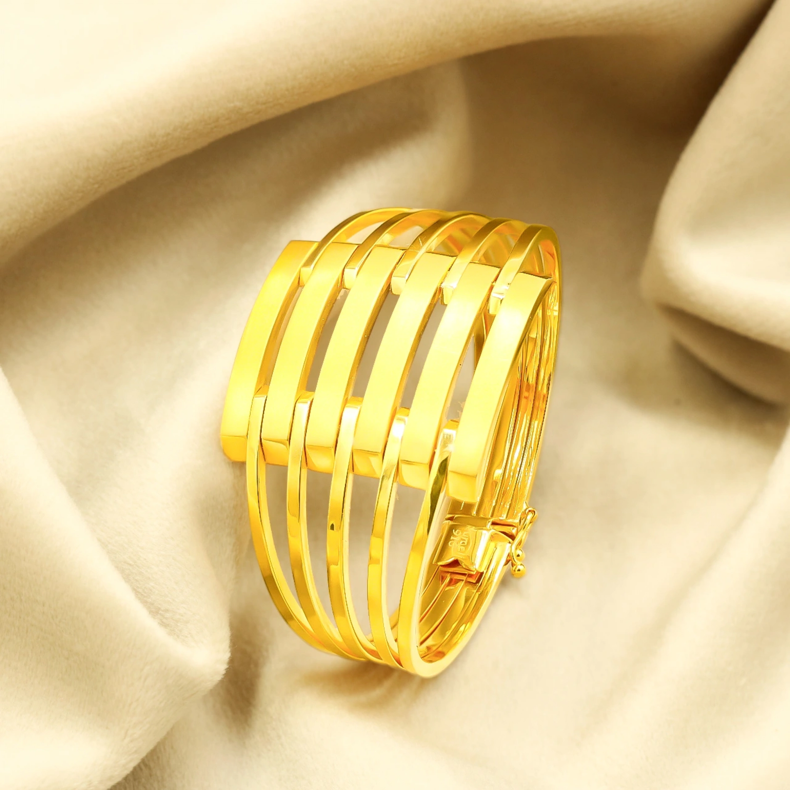 6 Sıra 22 Ayar Kaburga Altın Bilezik