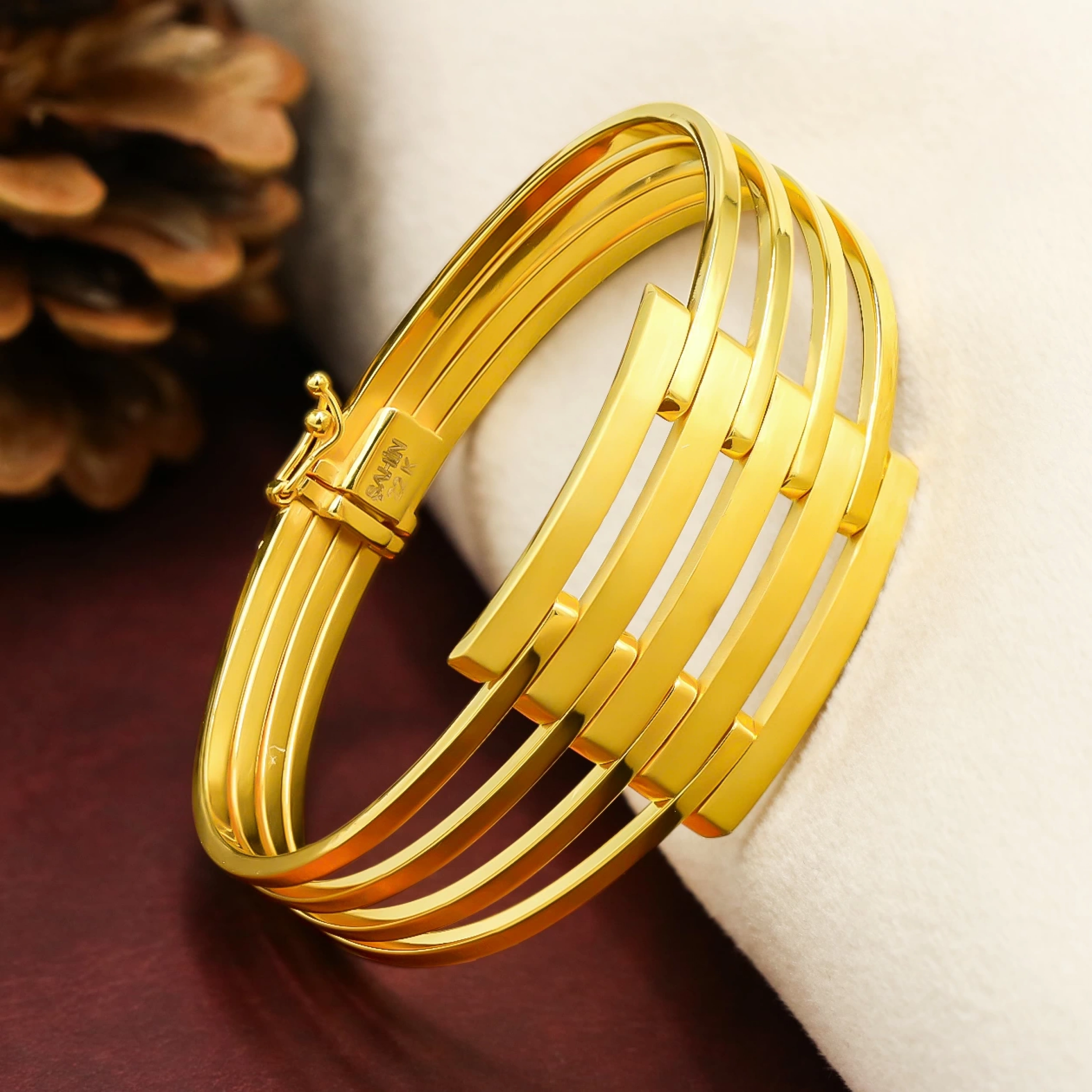 5 Sıra 22 Ayar Kaburga Altın Bilezik