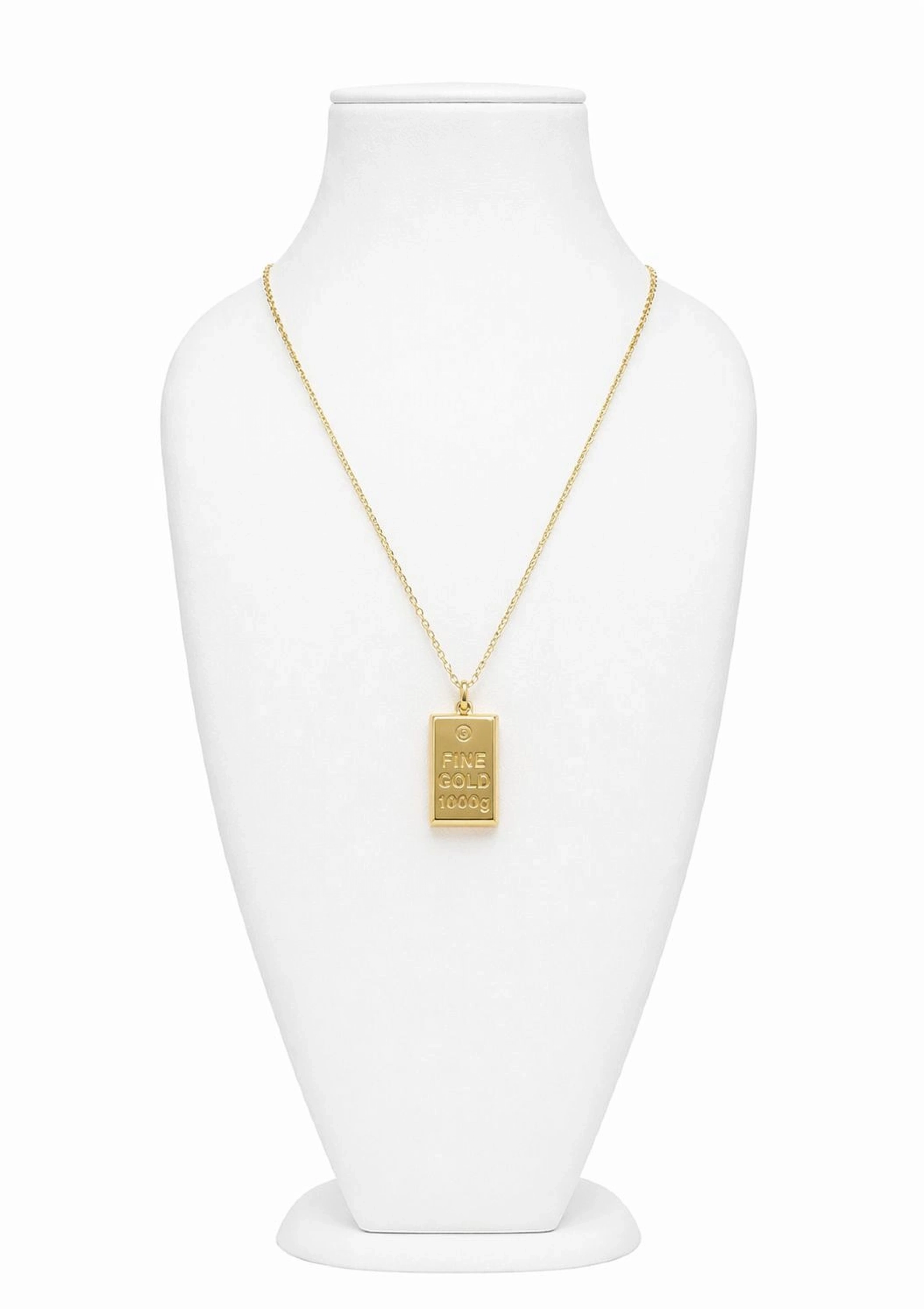 Külçe 14 Ayar Altın Kolye