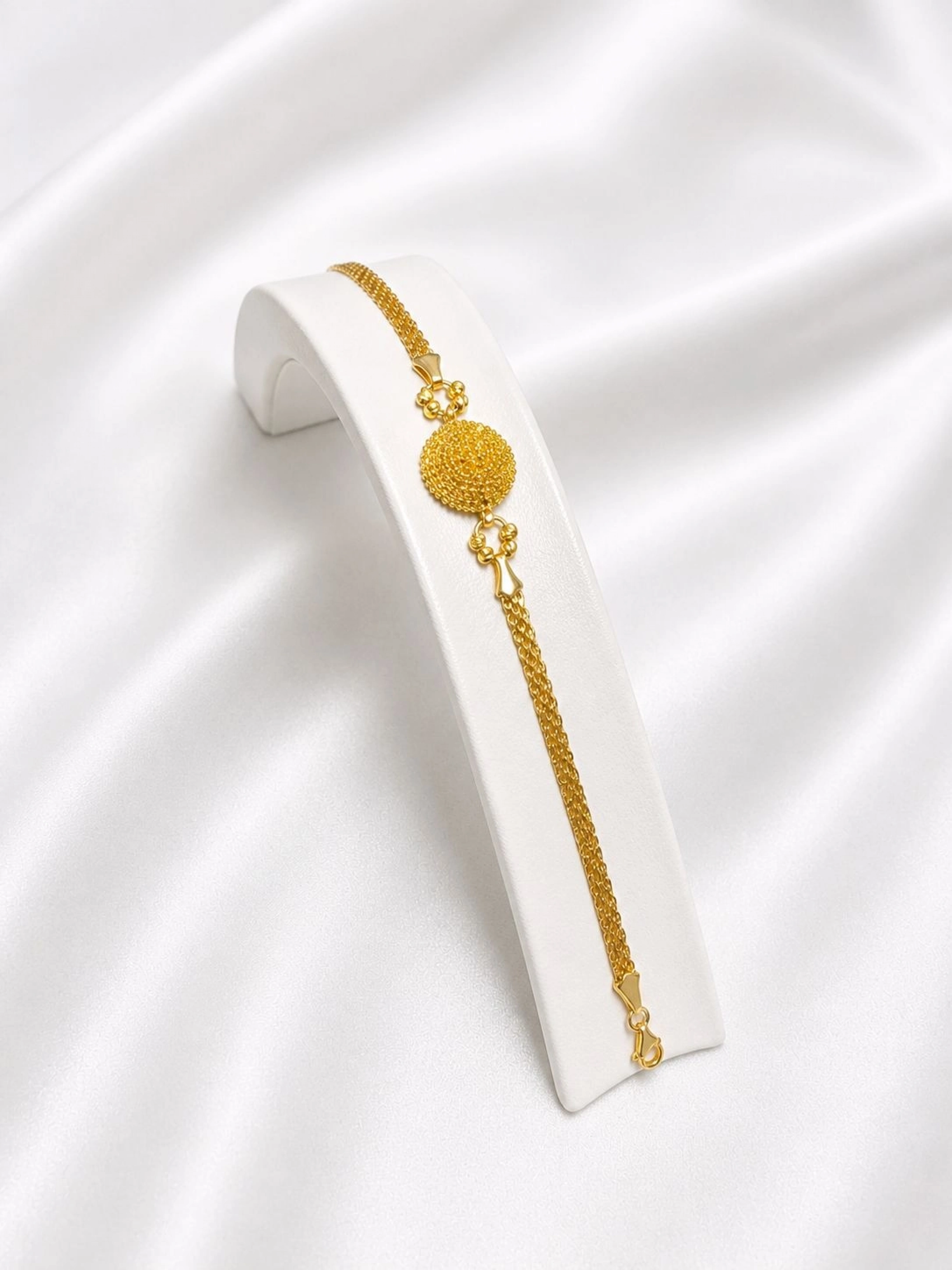 Beypazarı 22 Ayar Altın Bileklik (18 cm)