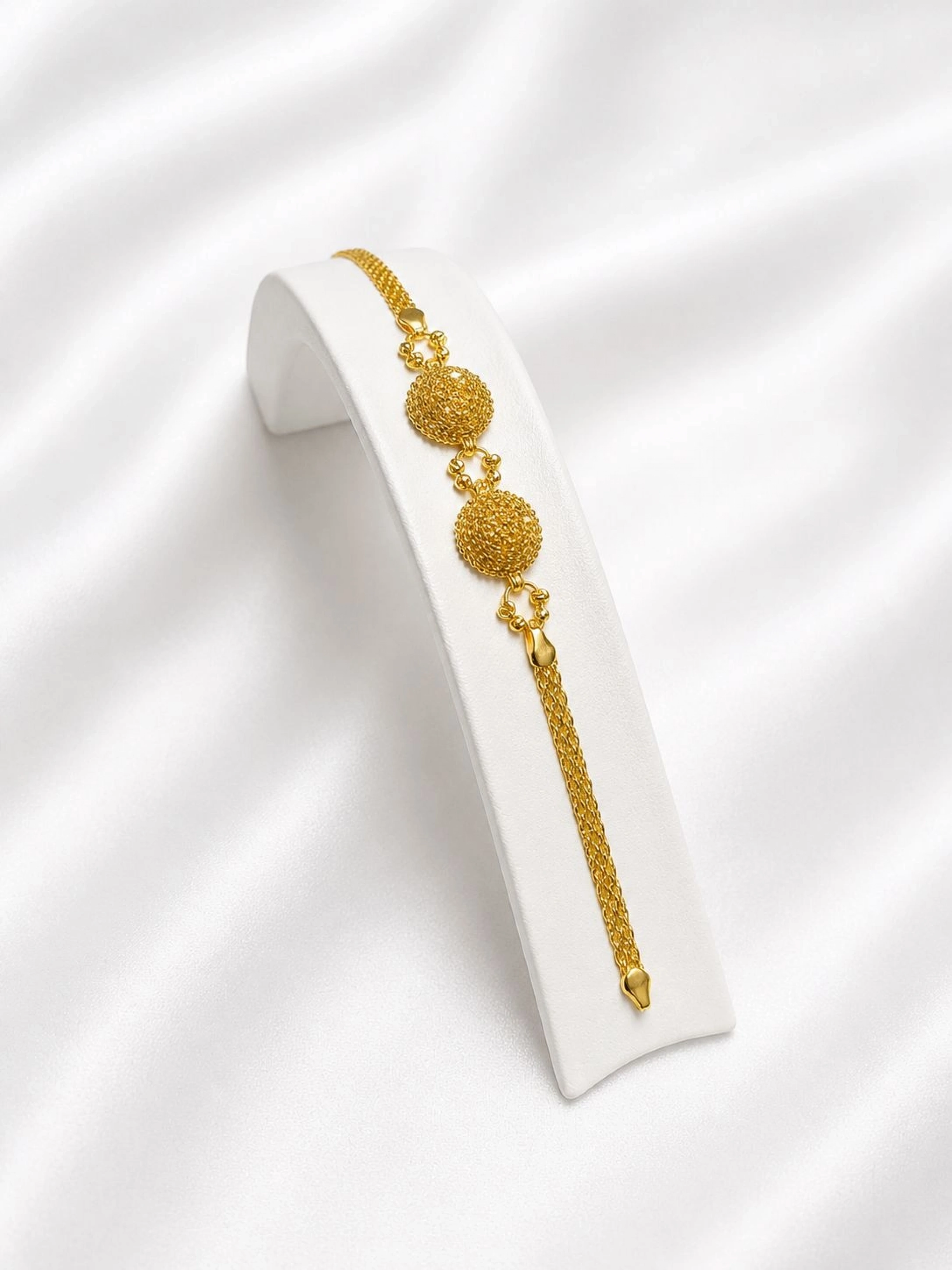 Beypazarı 22 Ayar Altın Bileklik (18 cm)