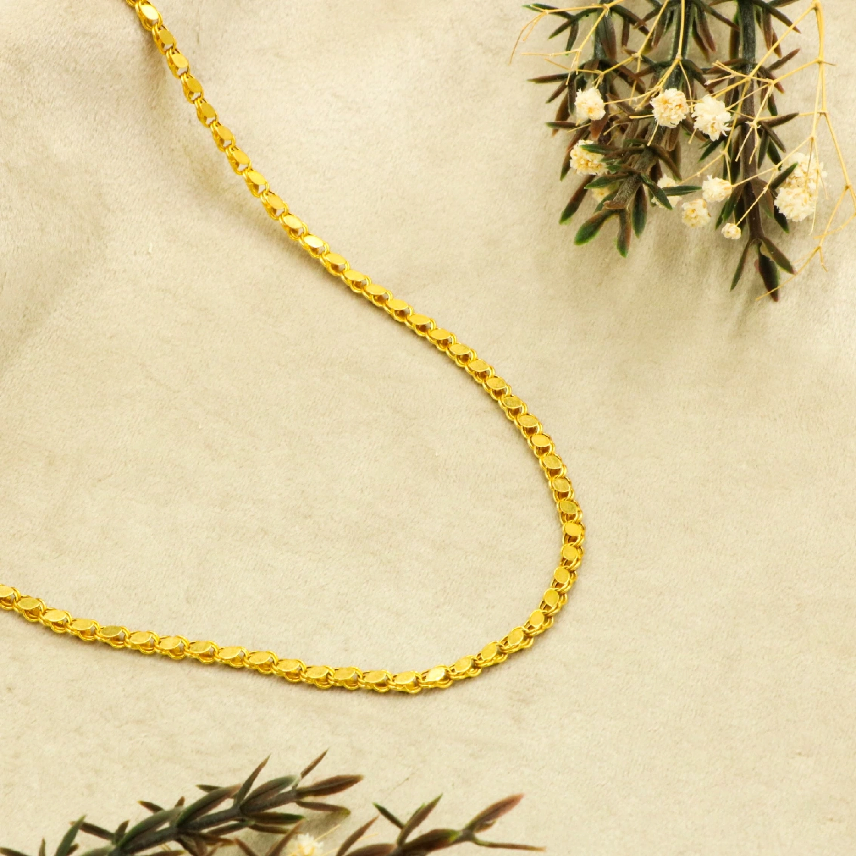 8 Ayar Pullu Zincir - 60 Cm.