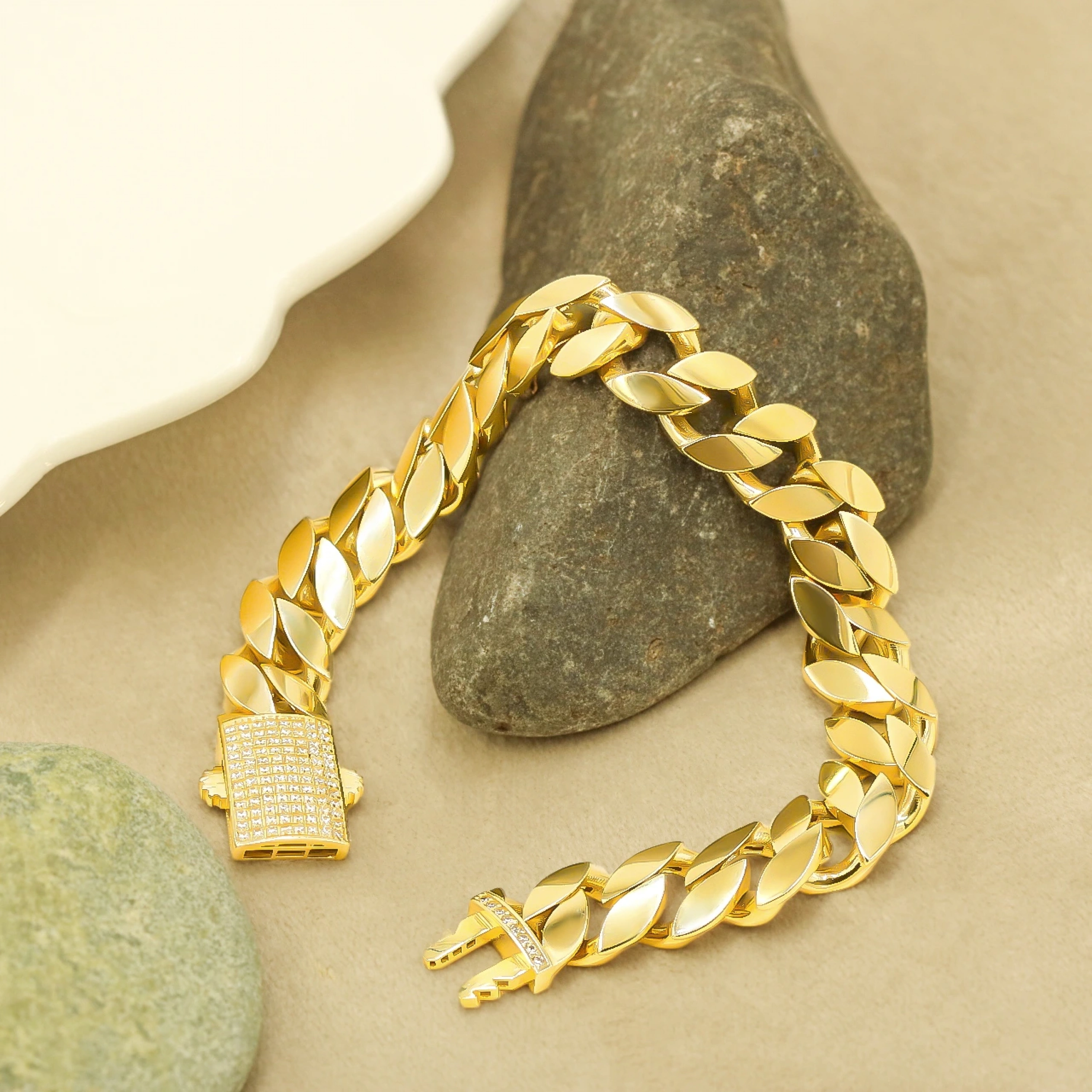 Gurmet Model14 Ayar Altın Bileklik