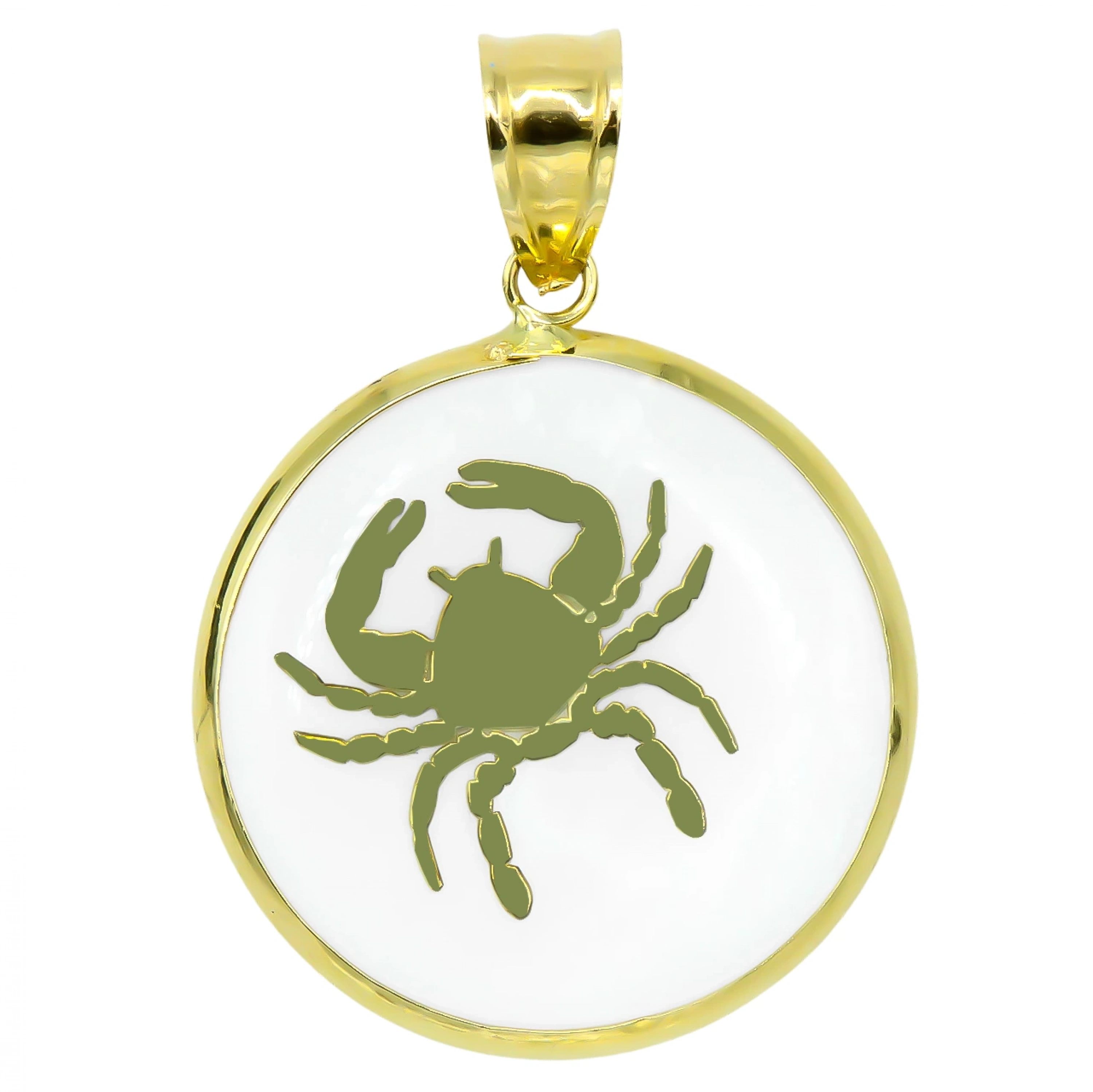 Yengeç Burcu 14 Ayar Altın Kolye Ucu