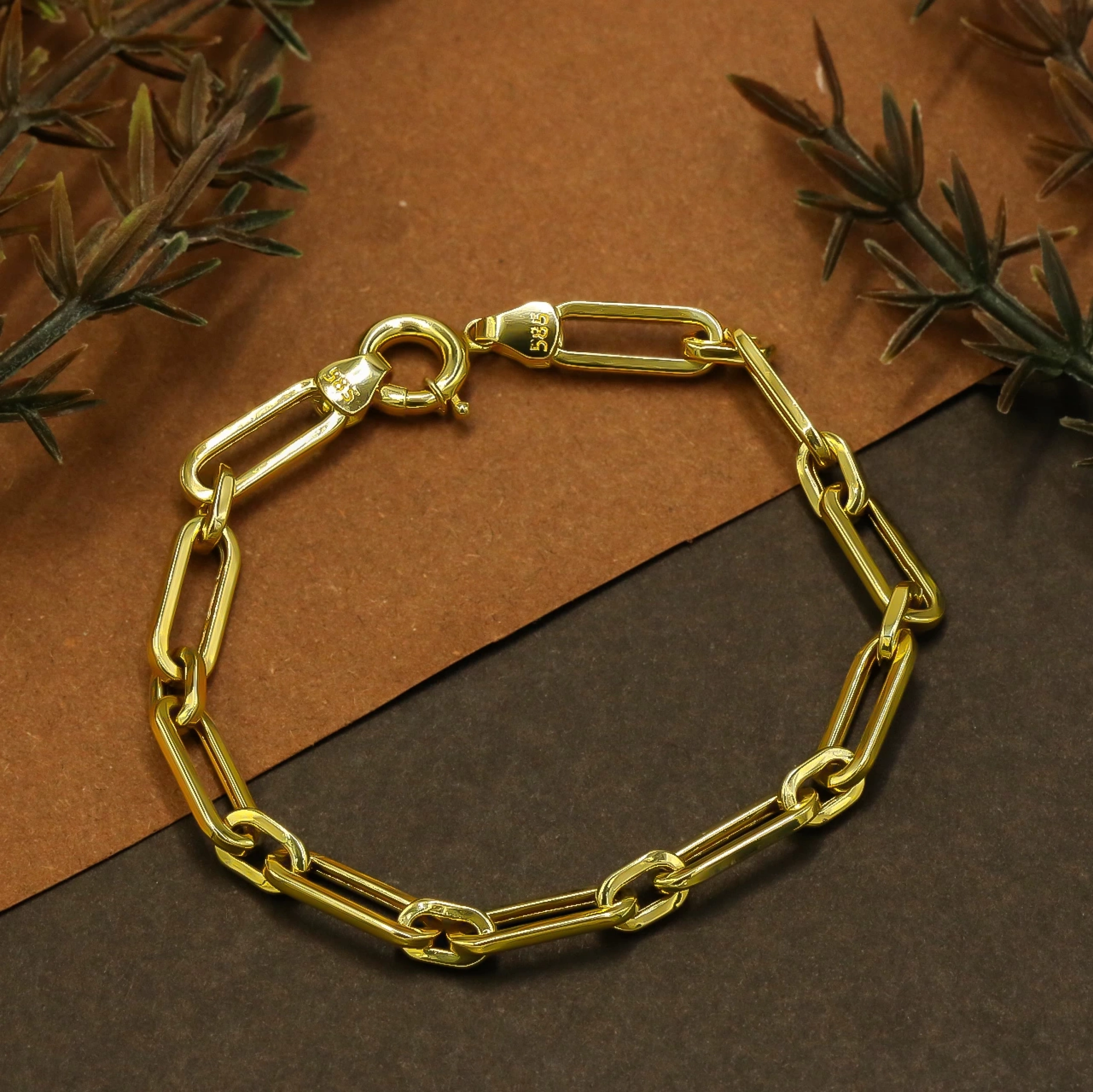 Ataş 14 Ayar Altın Bileklik