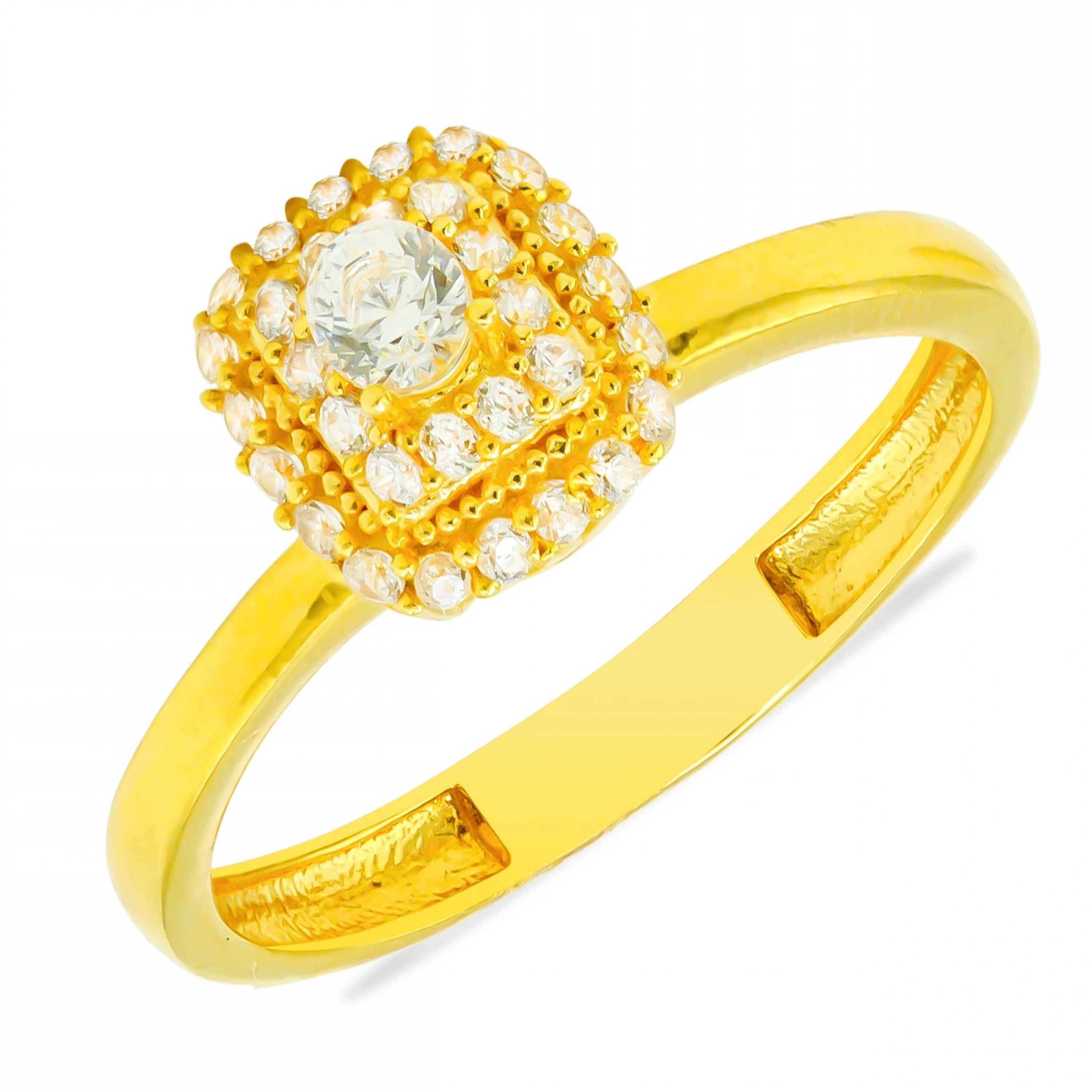 Baget 22 Ayar Altın Yüzük