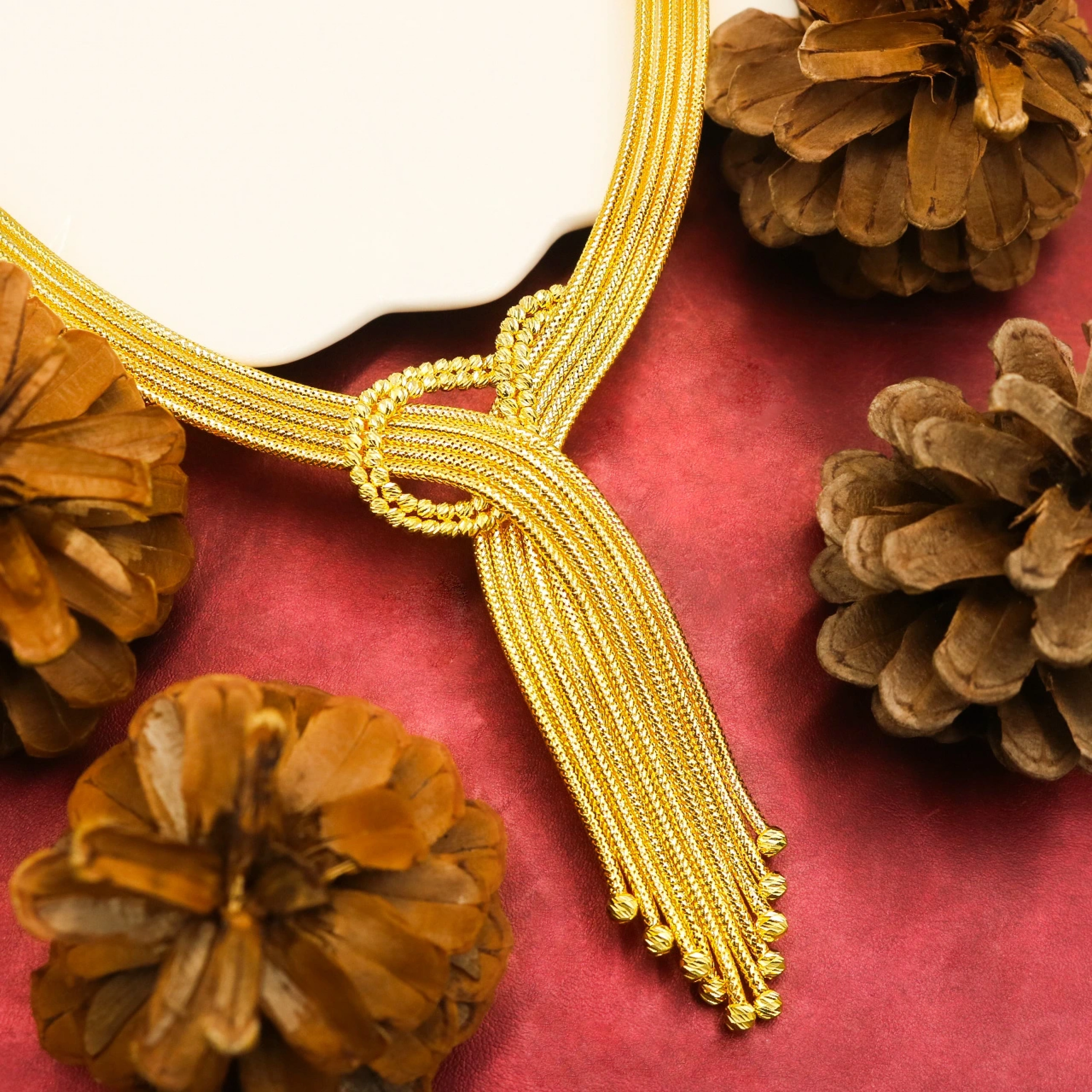 Tasarım 8 Ayar Altın Gerdanlık