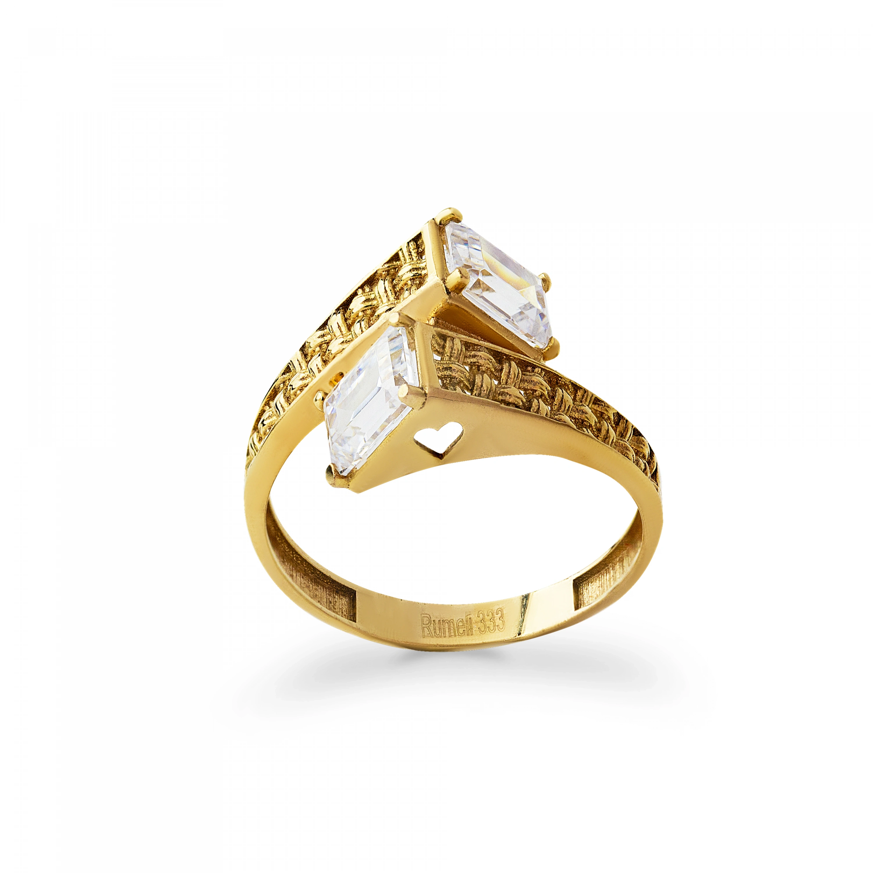 Baget Düğüm 14 Ayar Altın Yüzük