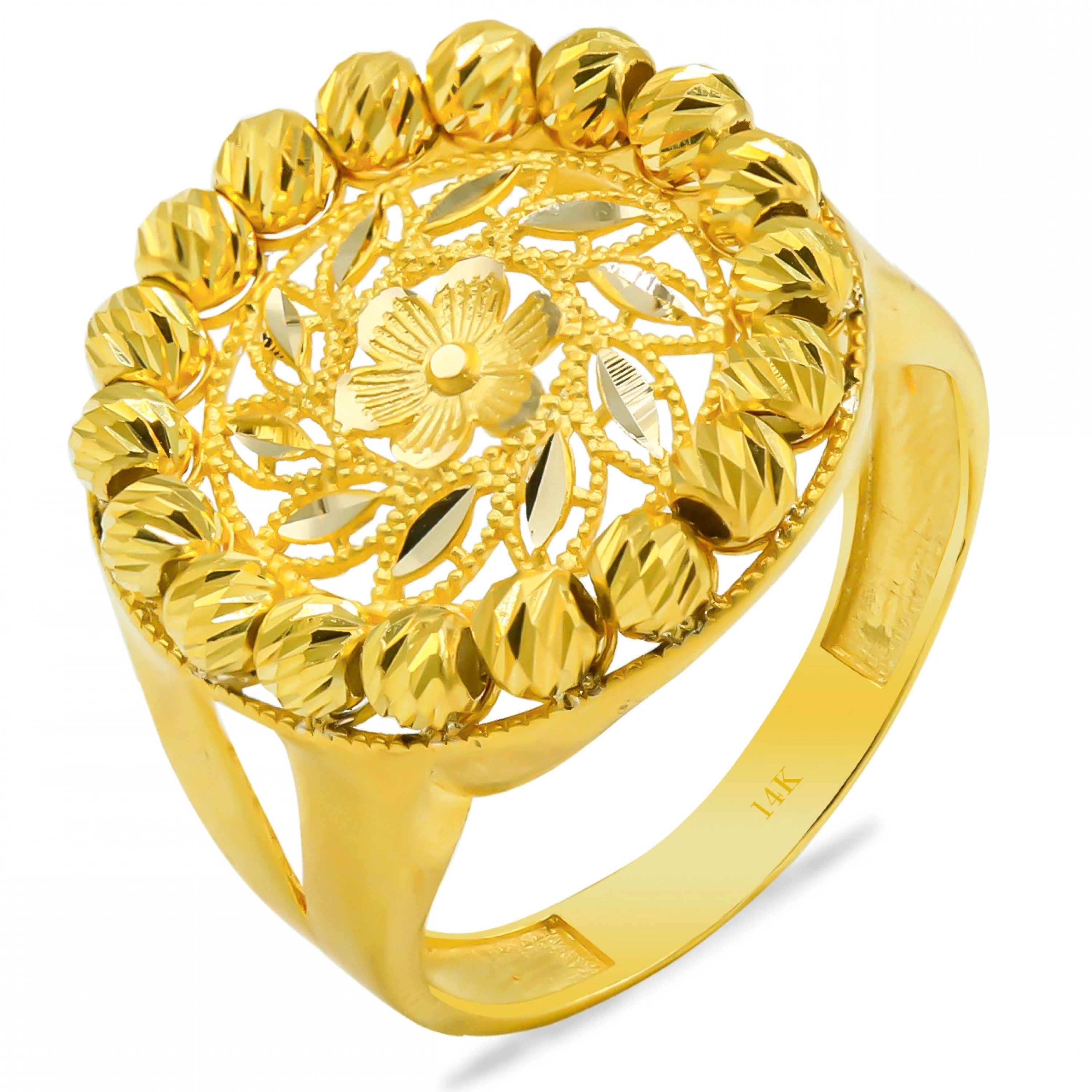 Özel Tasarım Dorika 14 Ayar Altın Yüzük