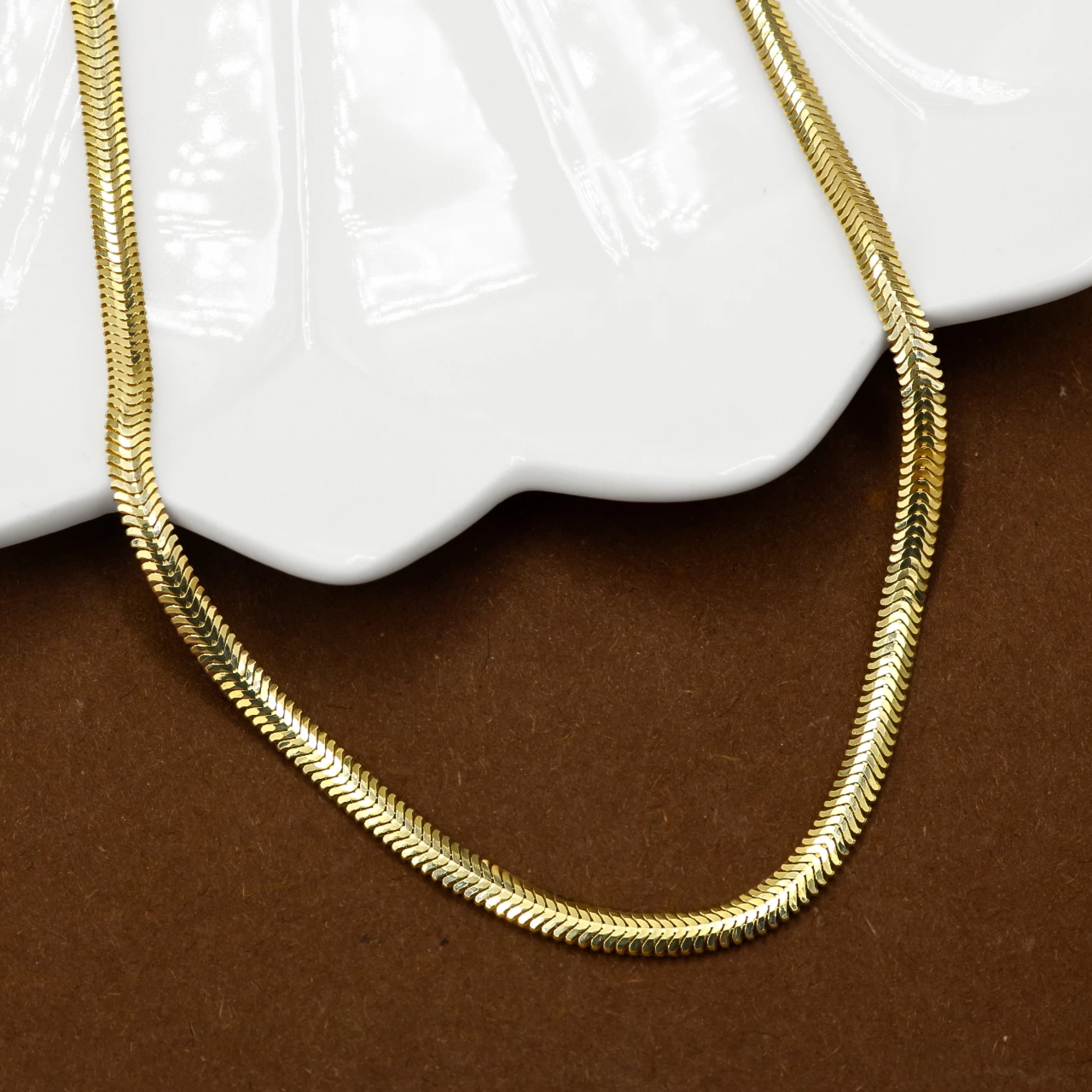 Balıksırtı 22 Ayar İkili Altın Set