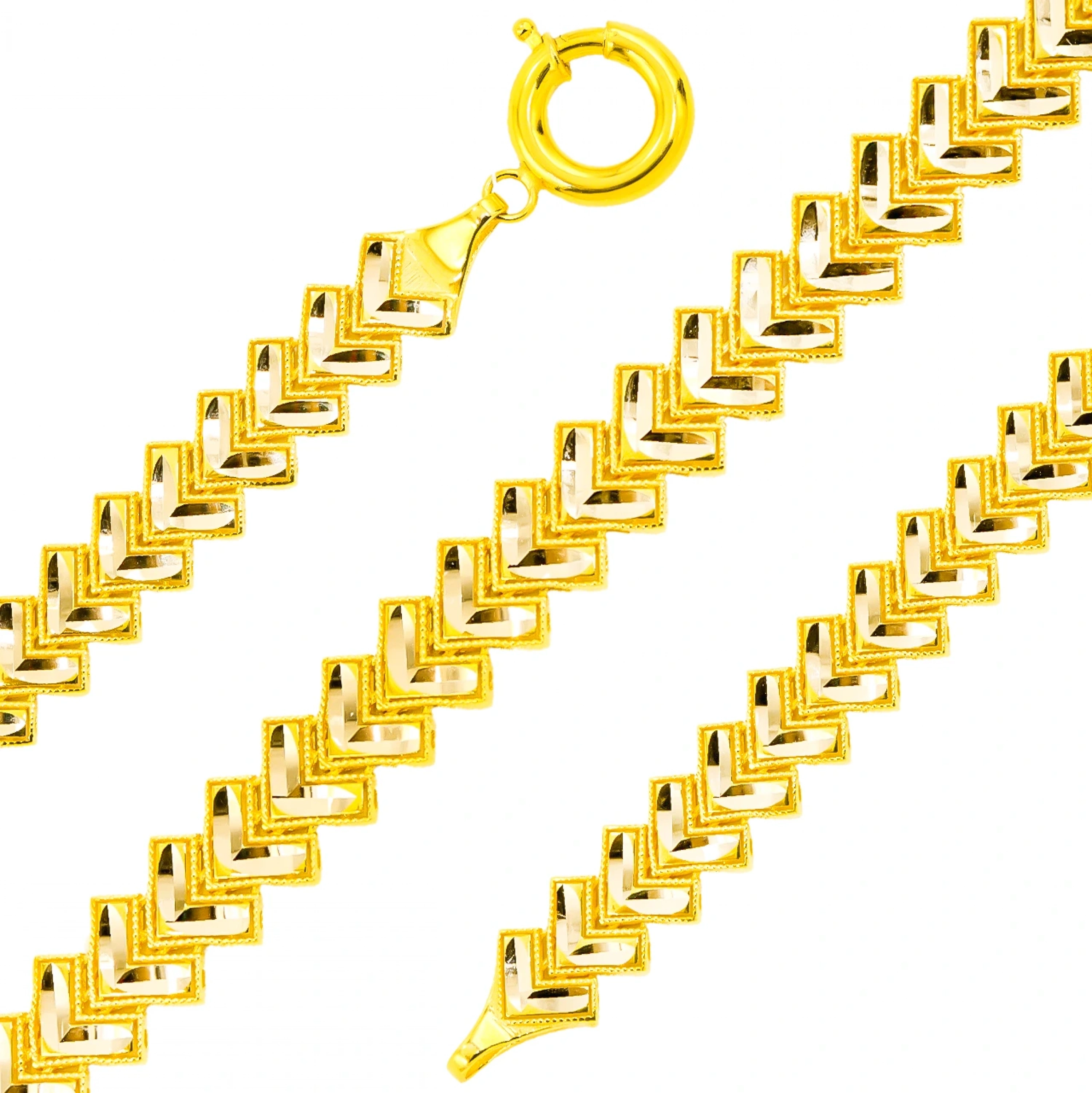 Başak 14 Ayar Altın Bileklik