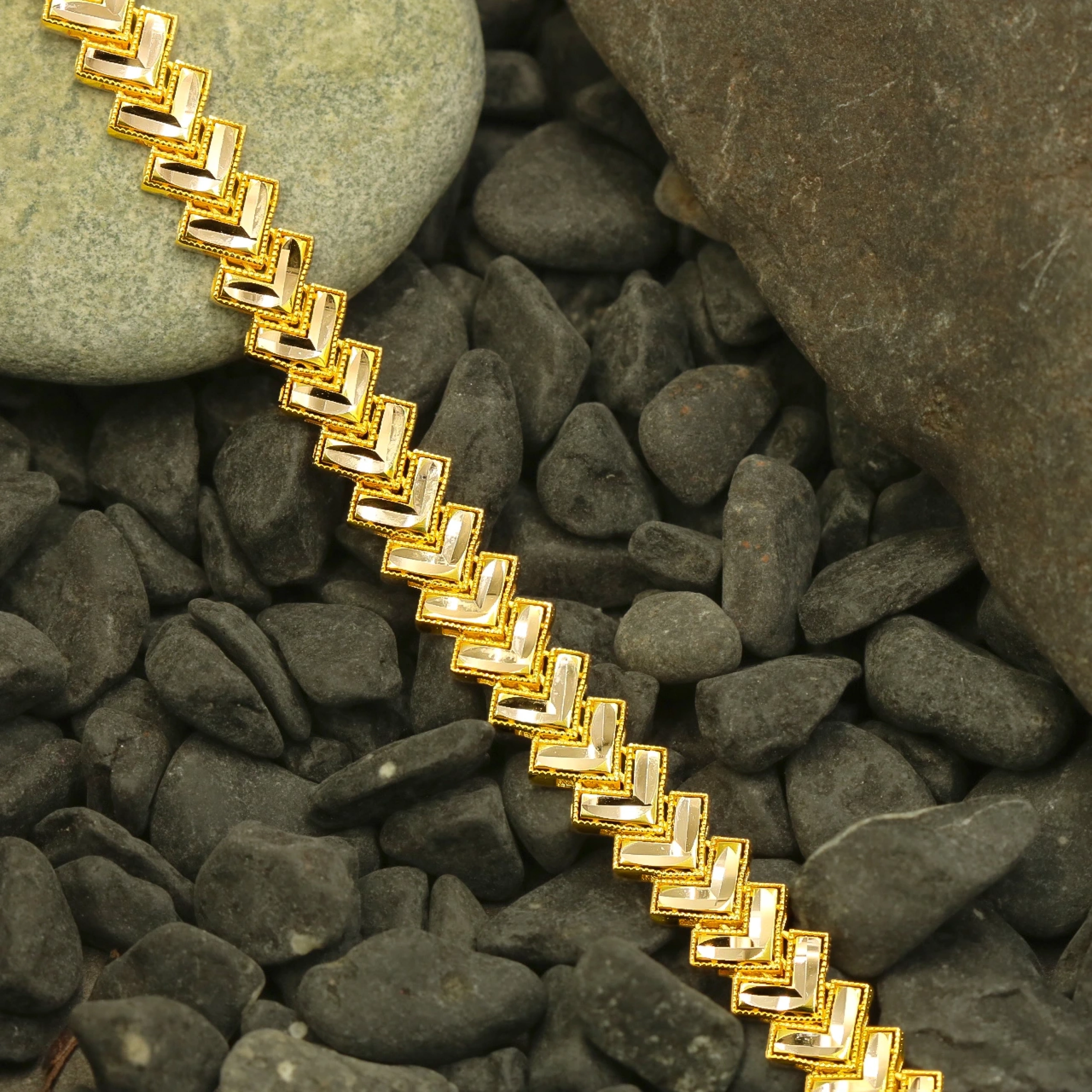 Başak 14 Ayar Altın Bileklik