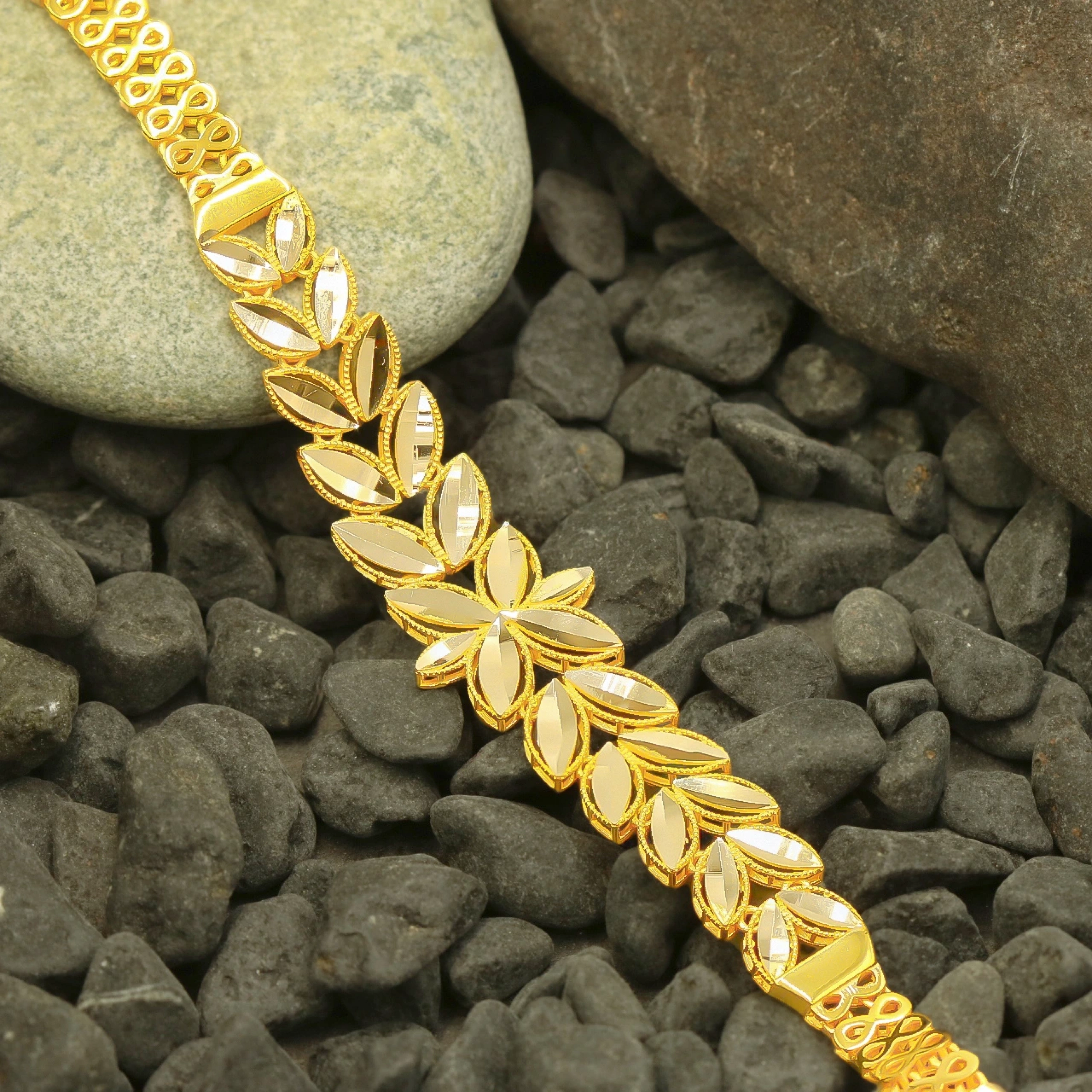 Başak 14 Ayar Altın Bileklik