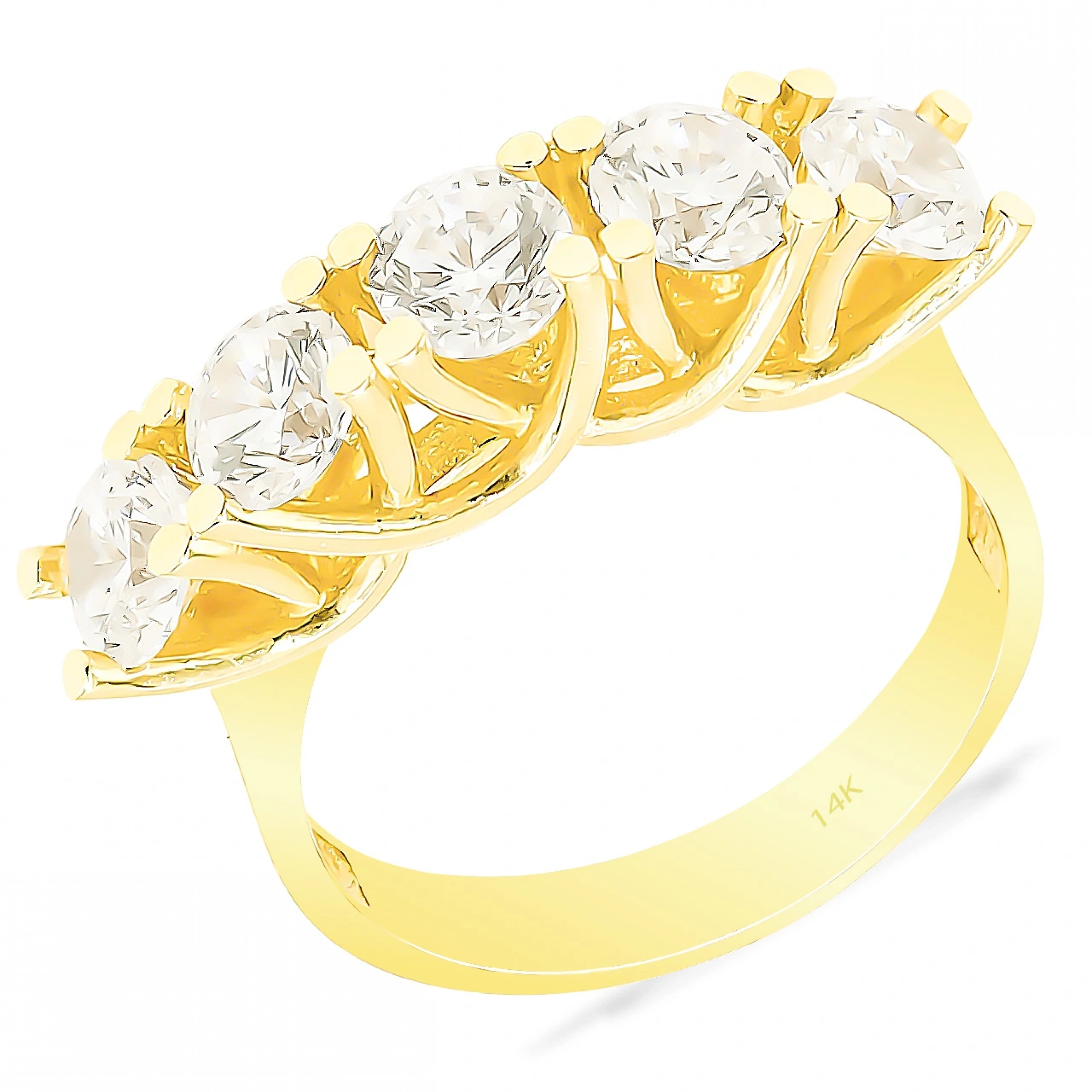 Beştaş Altın 14 Ayar Yüzük