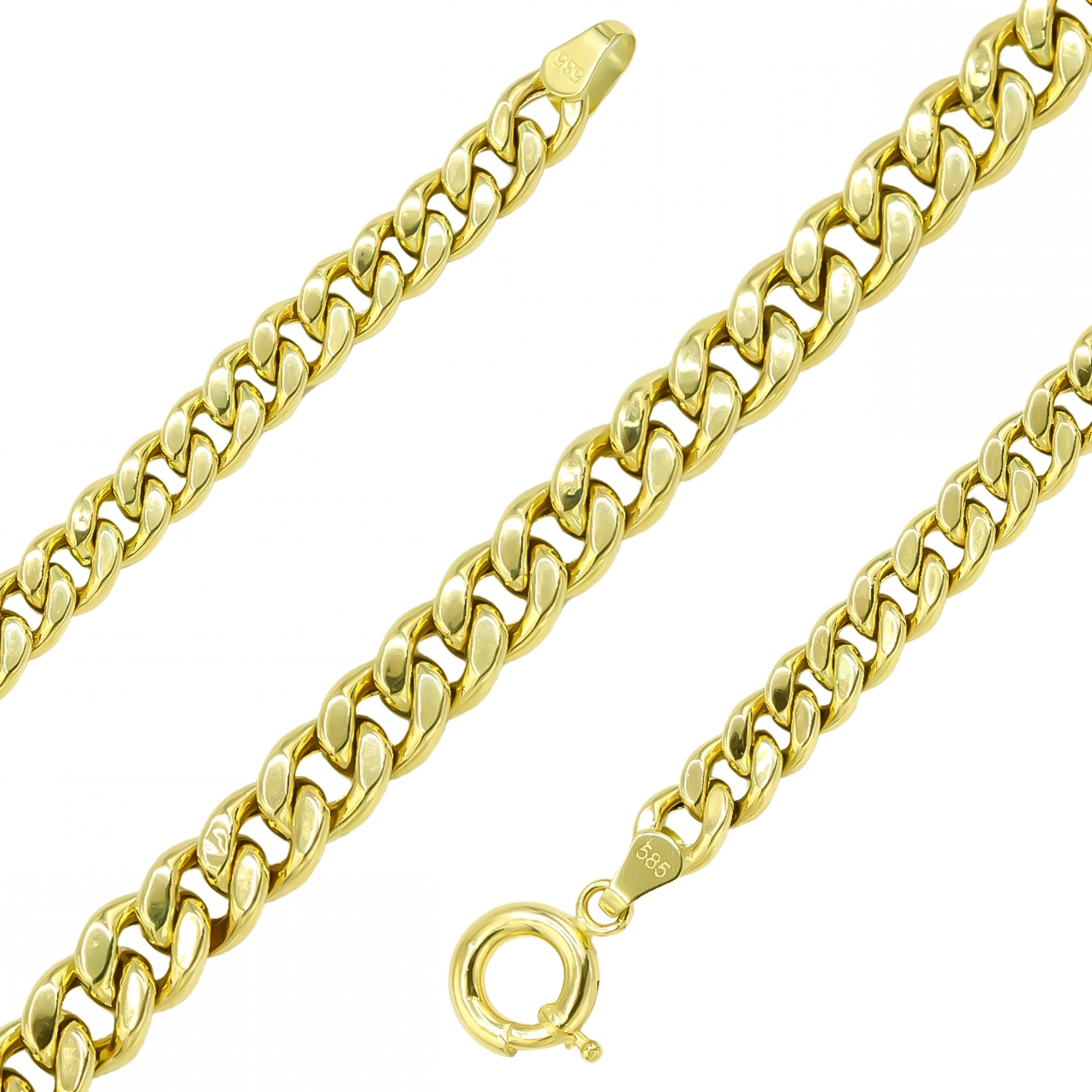 Bombeli Gurmet 14 Ayar Altın Bileklik