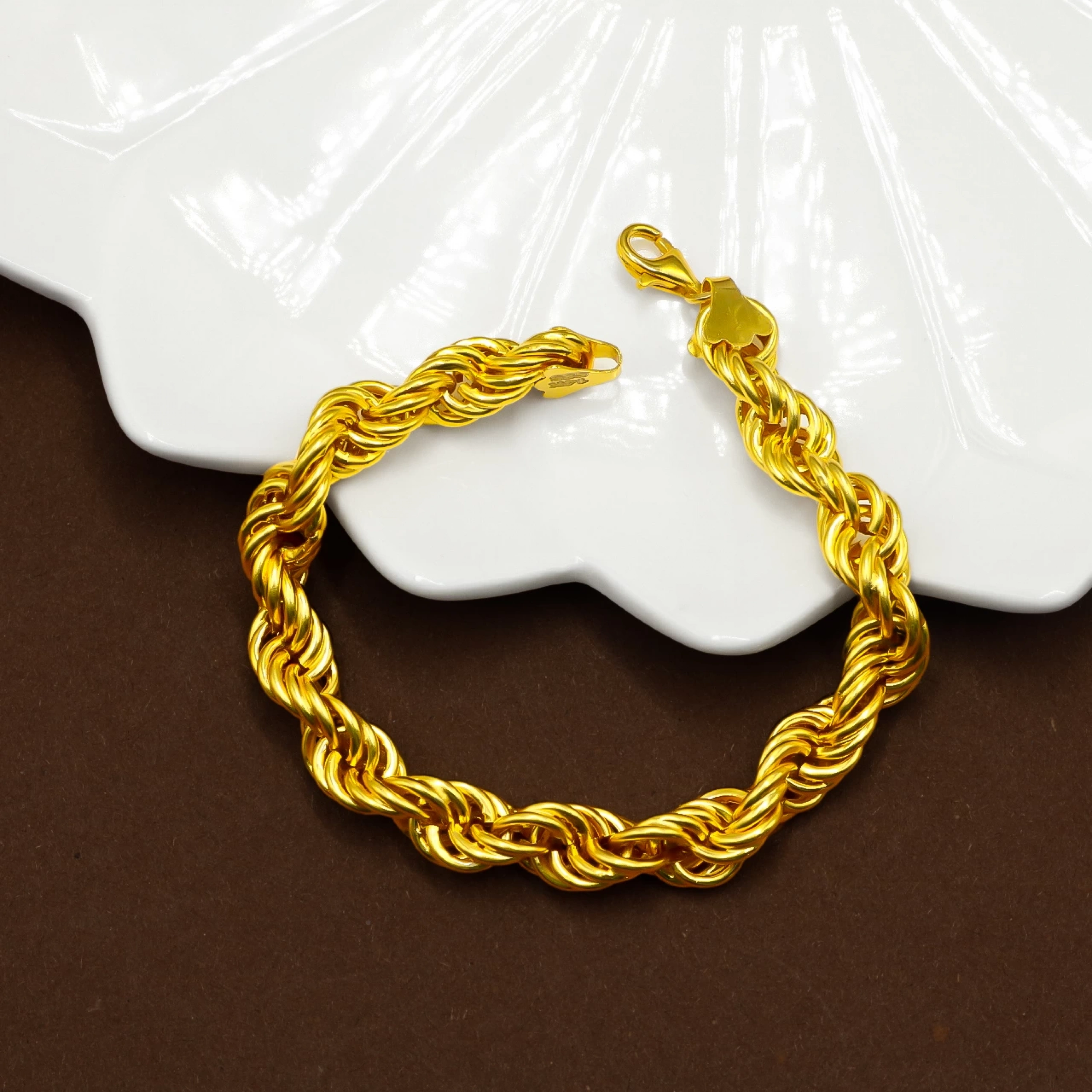 Burgu 14 Ayar Altın Bileklik