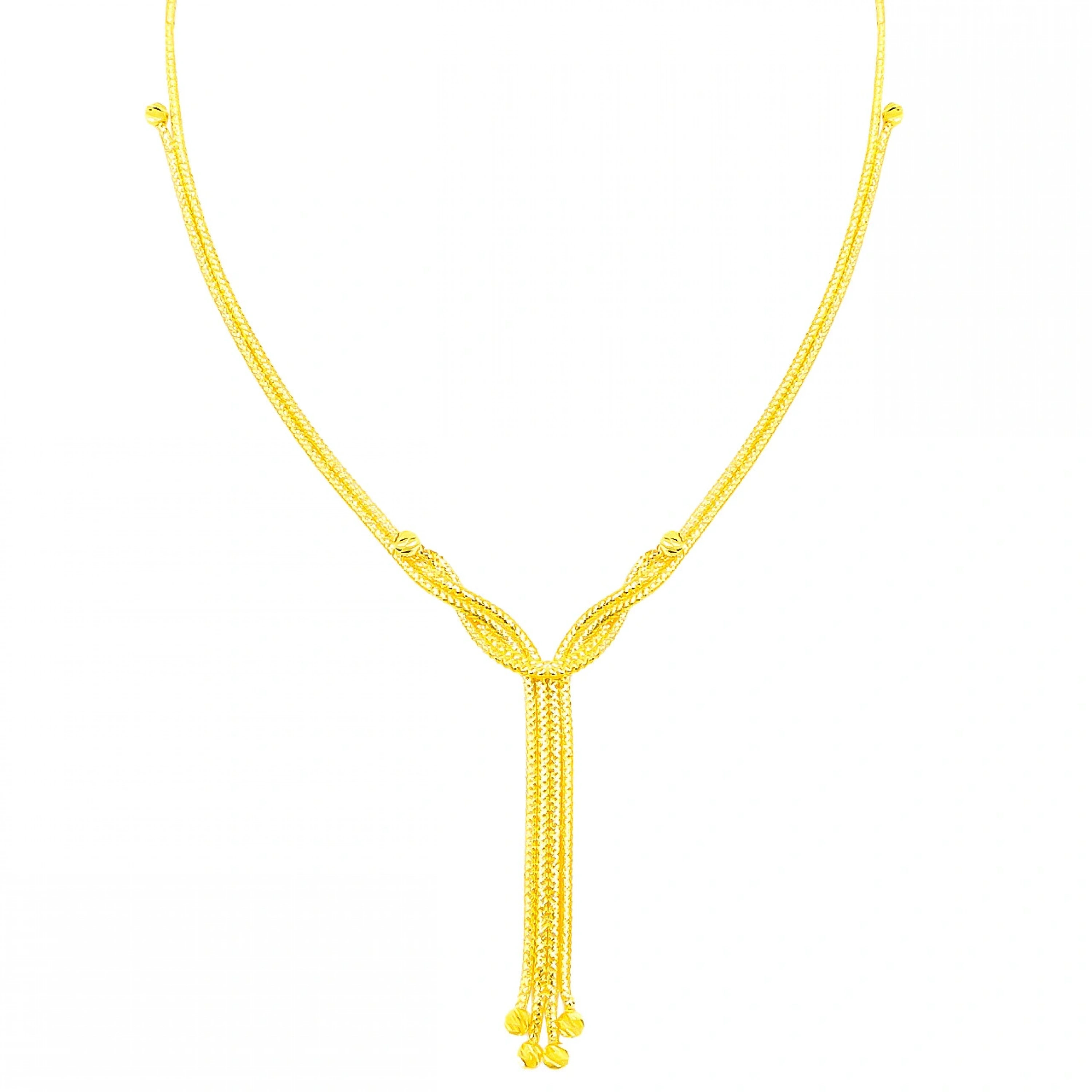 Sarmaşık Model Gerdanlık 14 Ayar Altın