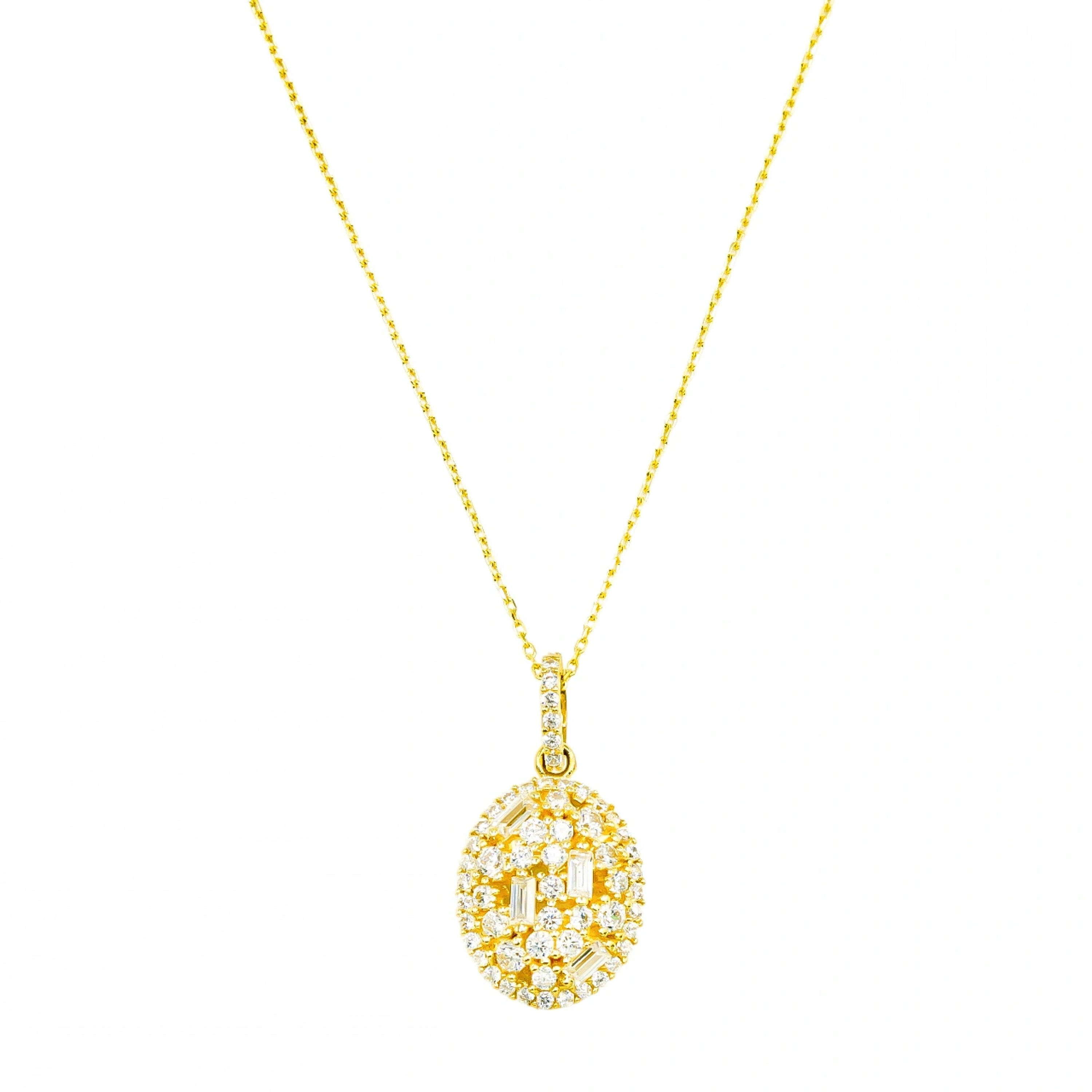 Baget 14 Ayar Altın Kolye