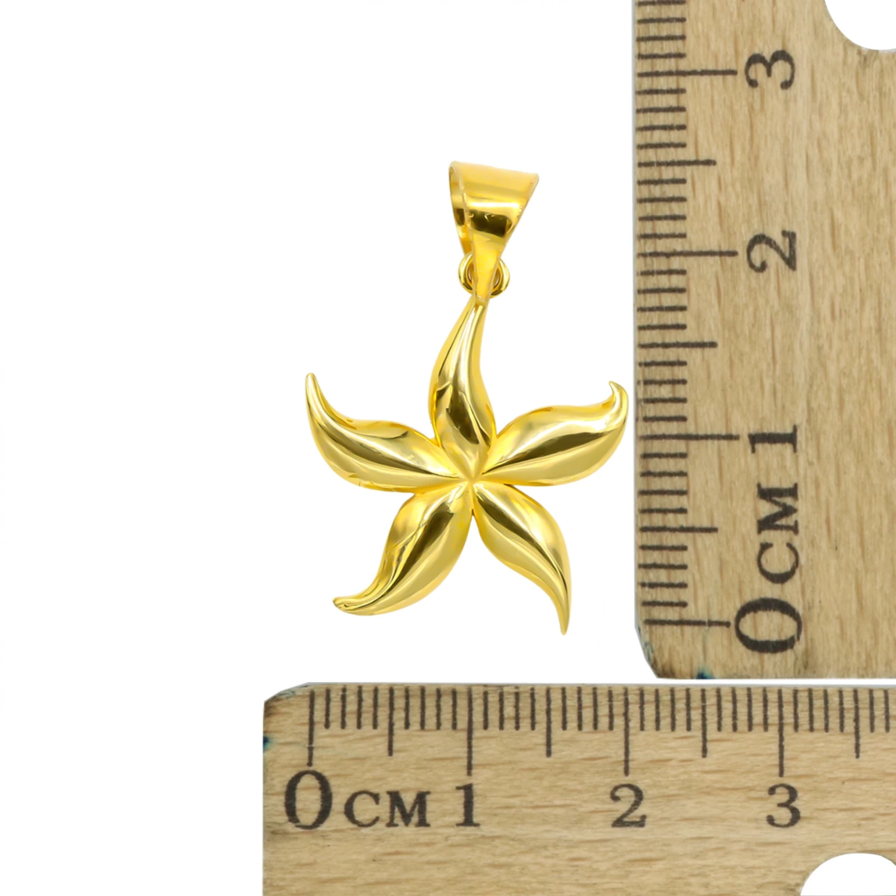 Deniz Yıldızı 22 Ayar Altın Kolye Ucu