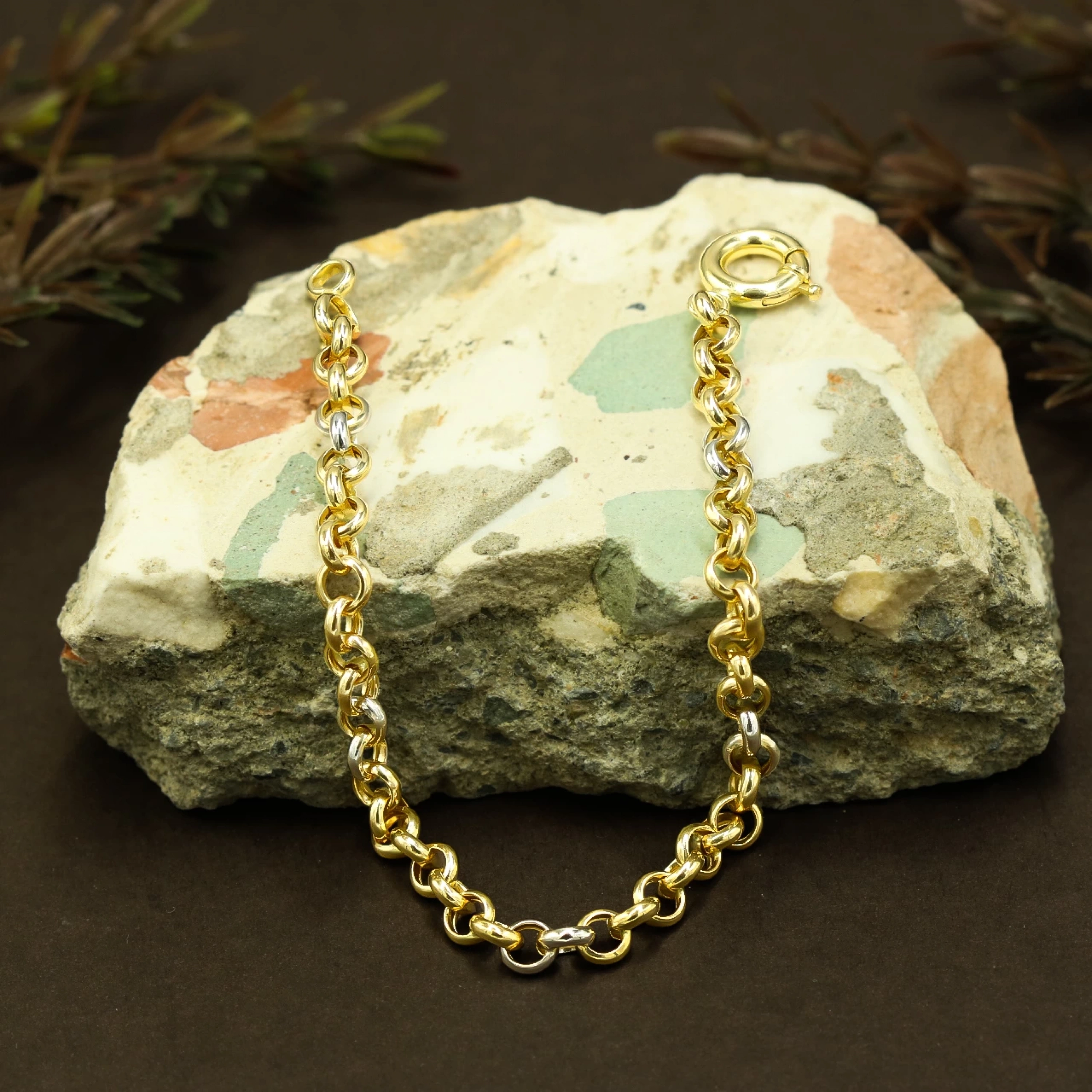 Doç 14 Ayar Altın Bileklik