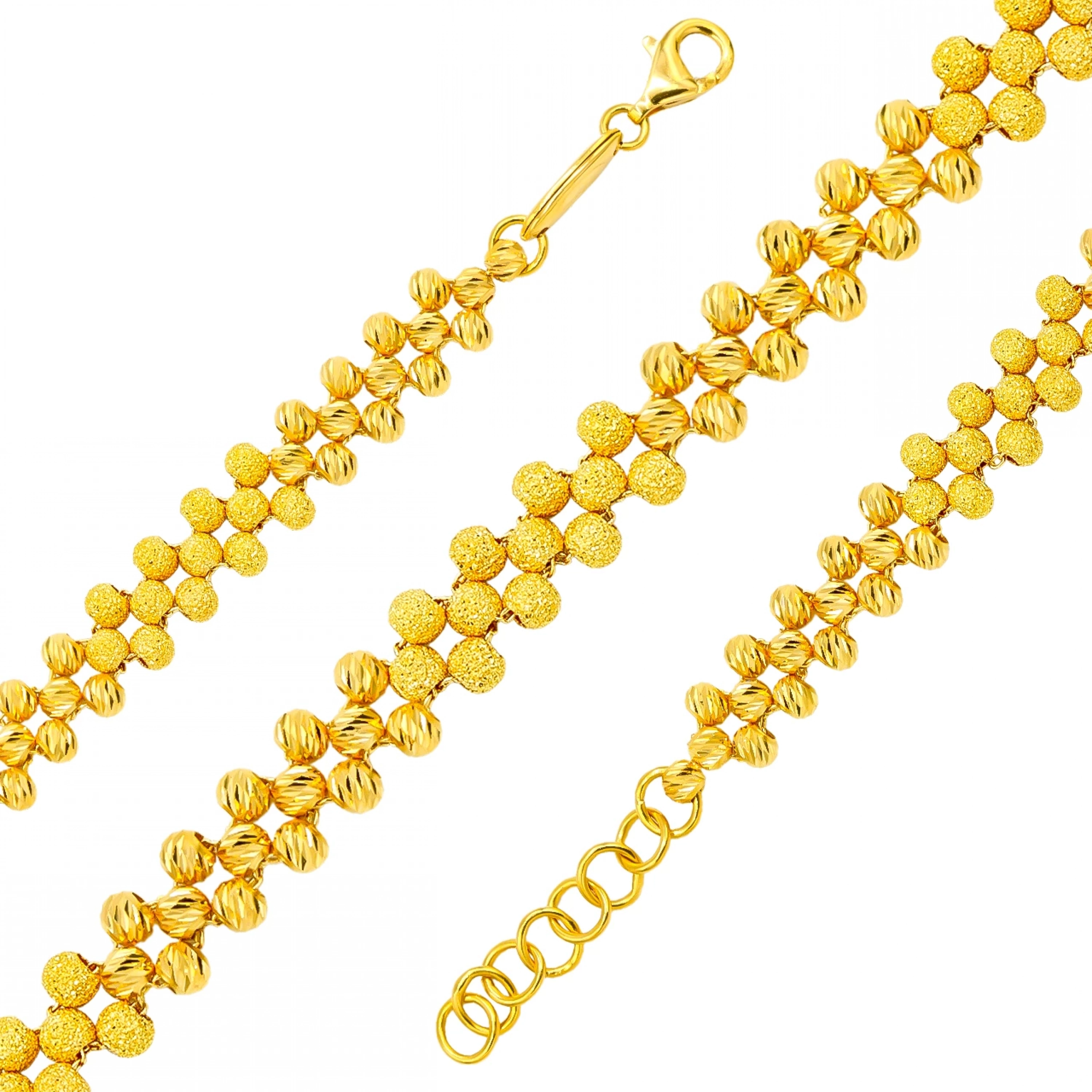 Dorika 22 Ayar Altın Bileklik