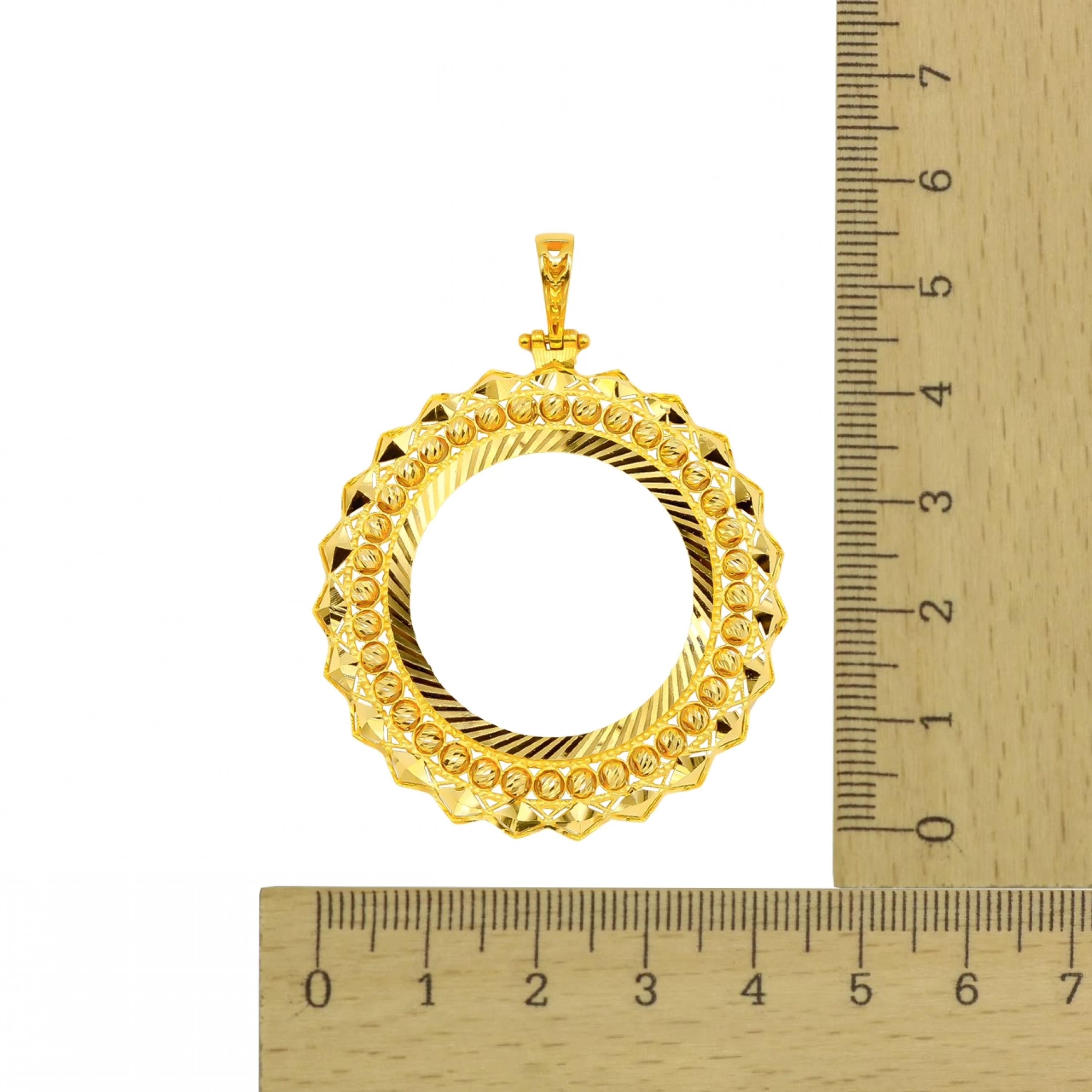 22 Ayar Tam Altın Çerçeve