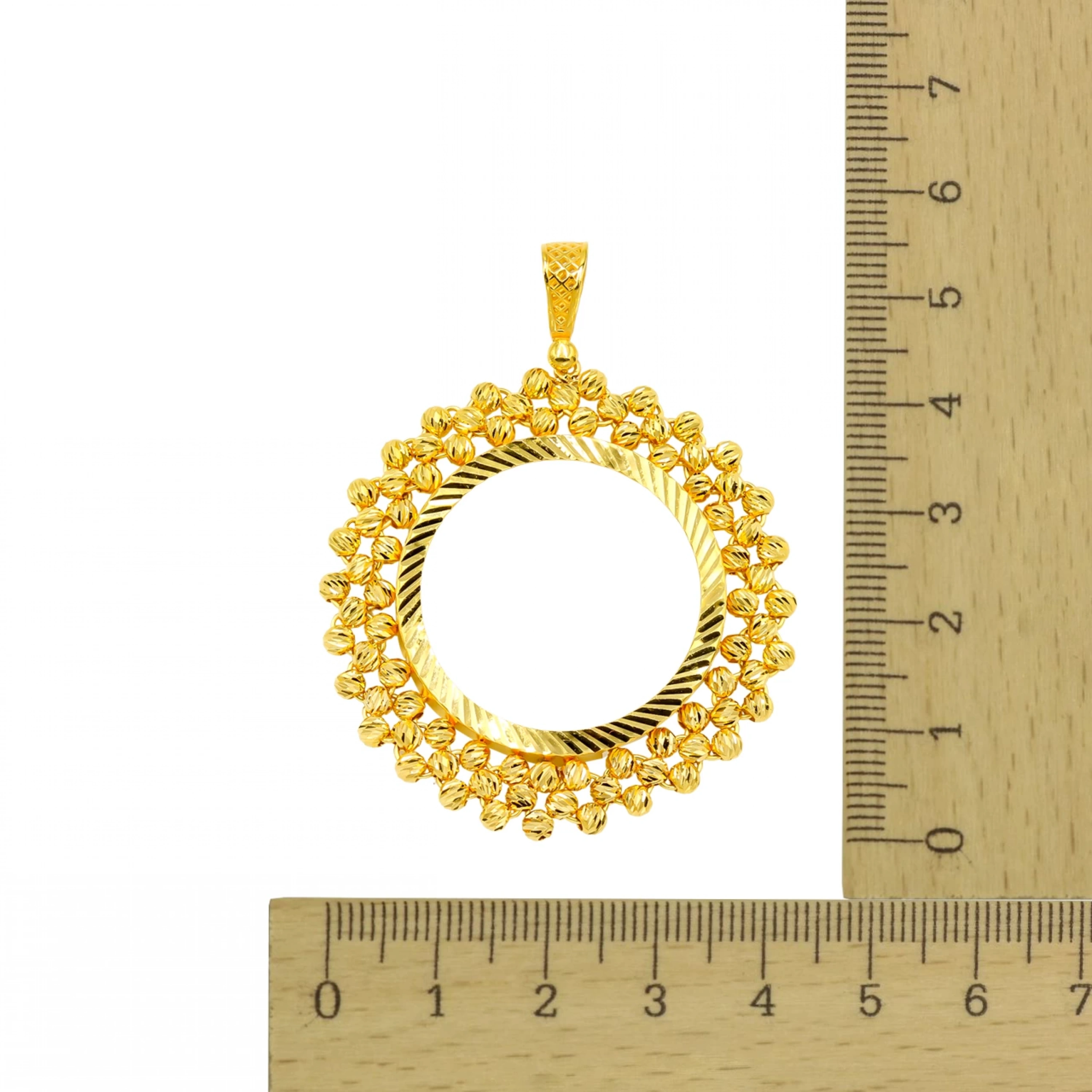 Dorika 22 Ayar Tam Altın Çerçeve