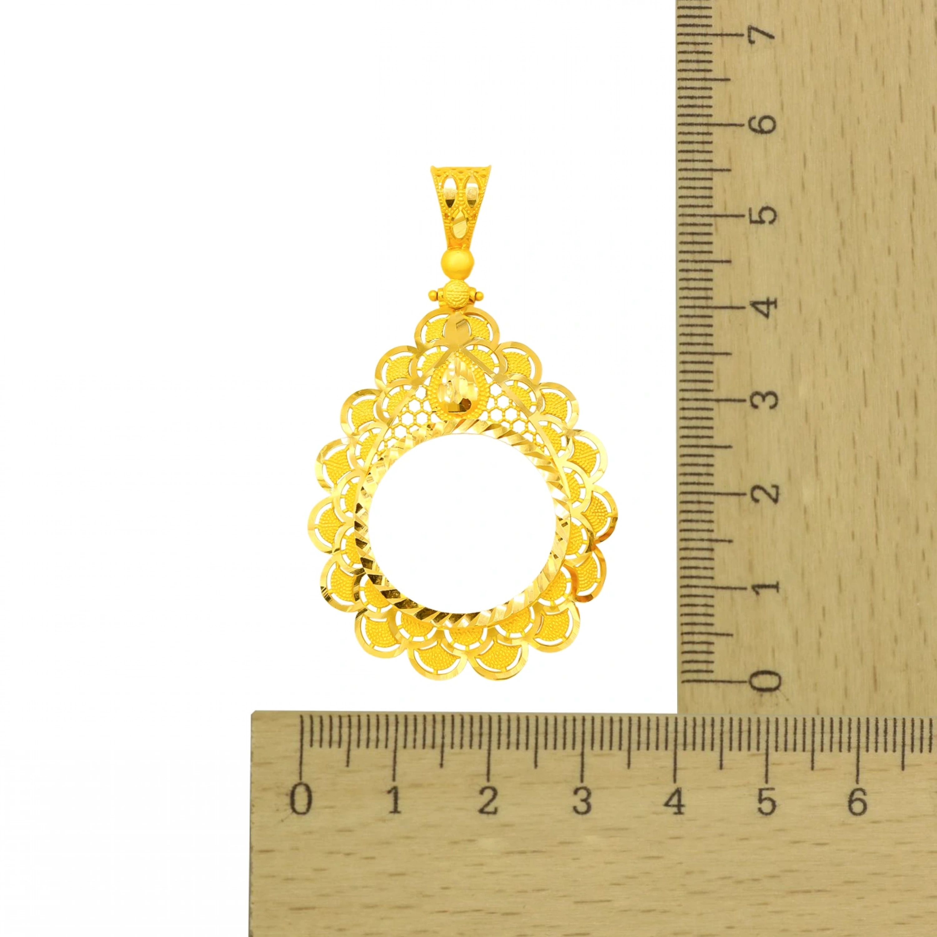 Telkari Yarım Altın 22 Ayar Çerçeve