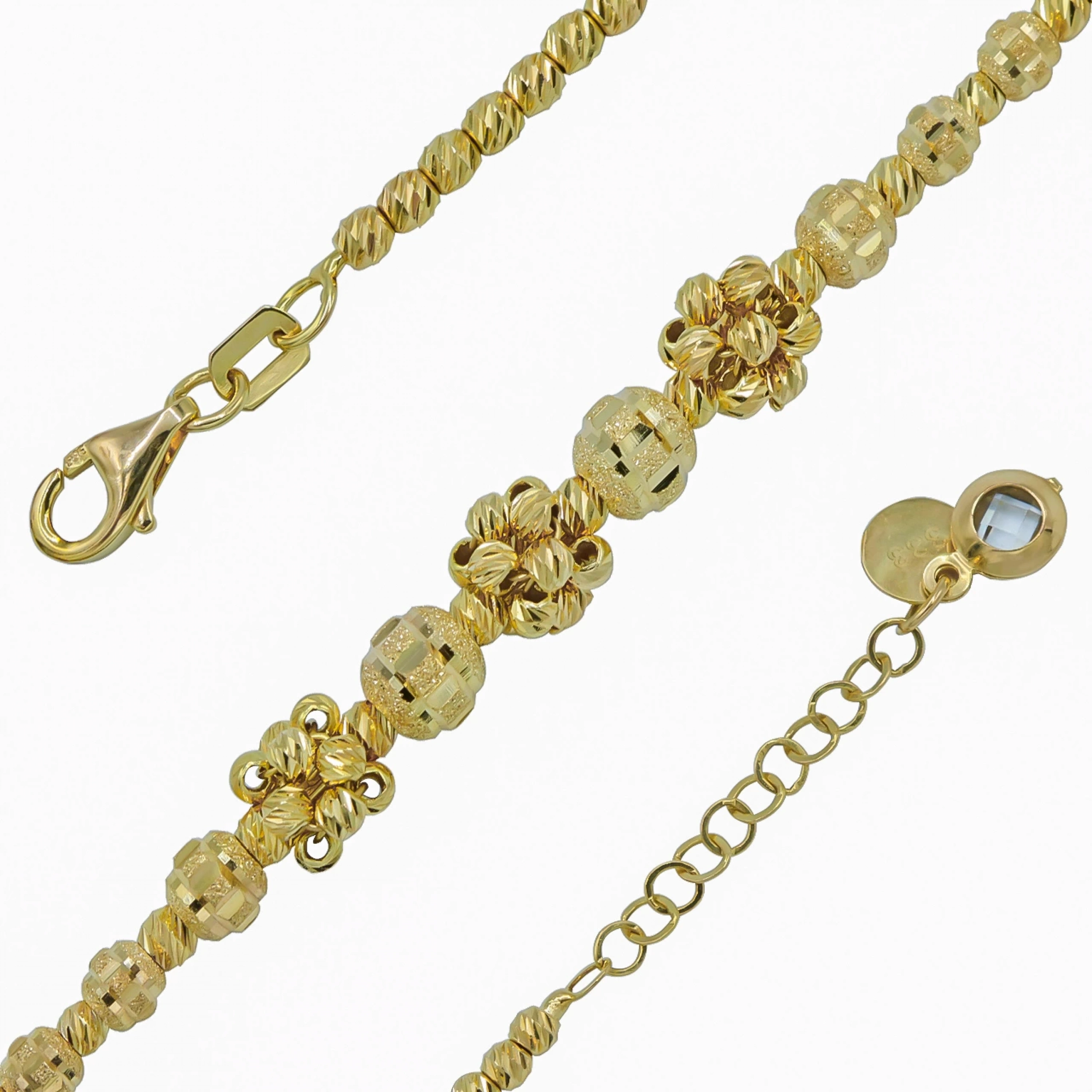 Dorika Figürlü 8 Ayar Altın Bileklik