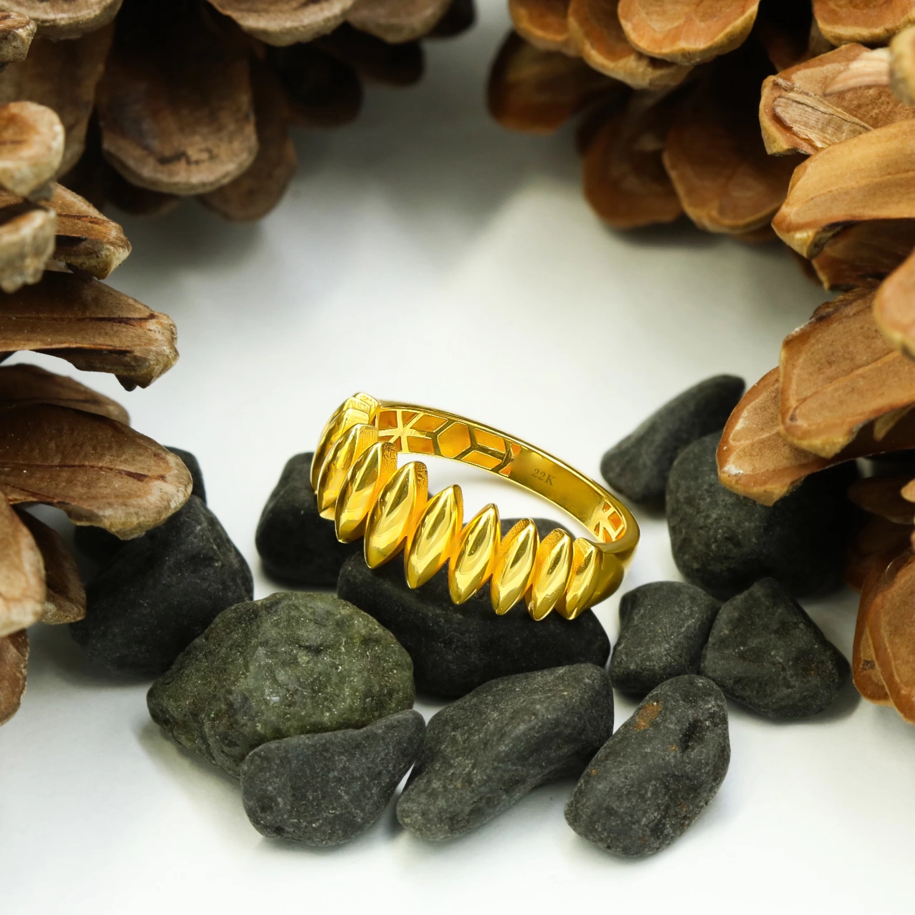 Özel Tasarım 22 Ayar Altın Yüzük