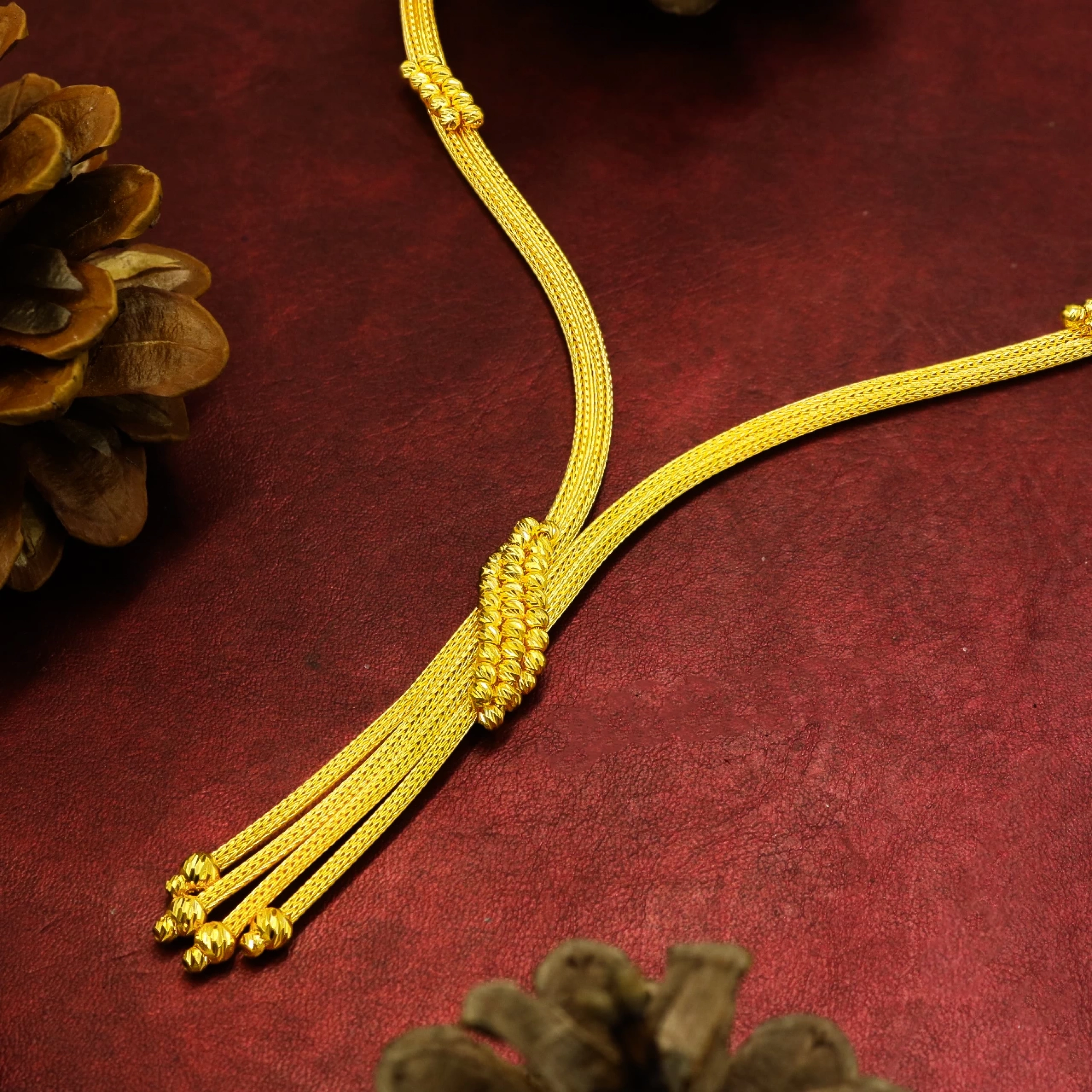 Dorika Örgü Model 14 Ayar Altın Set