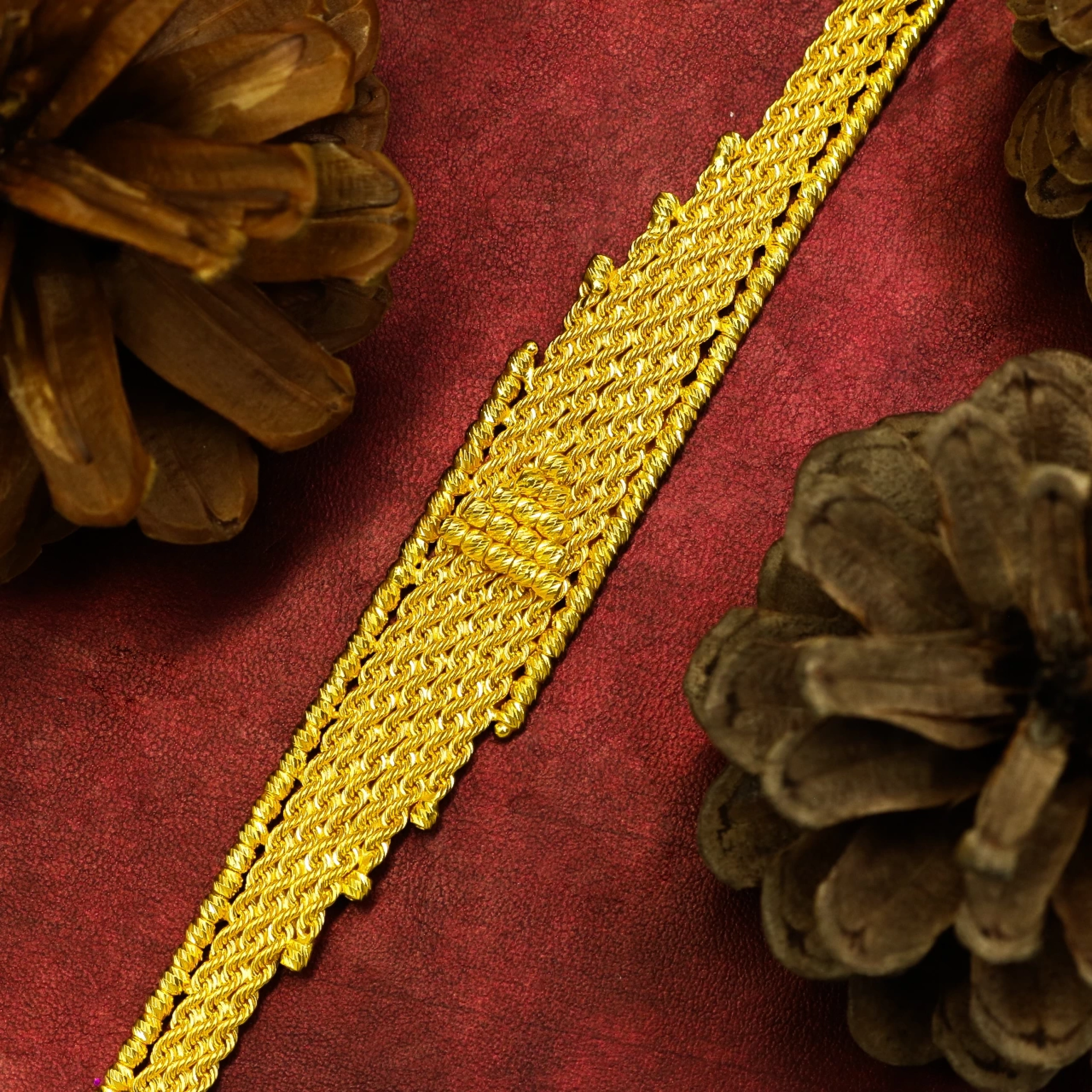 Örgü Model 8 Ayar Altın Set