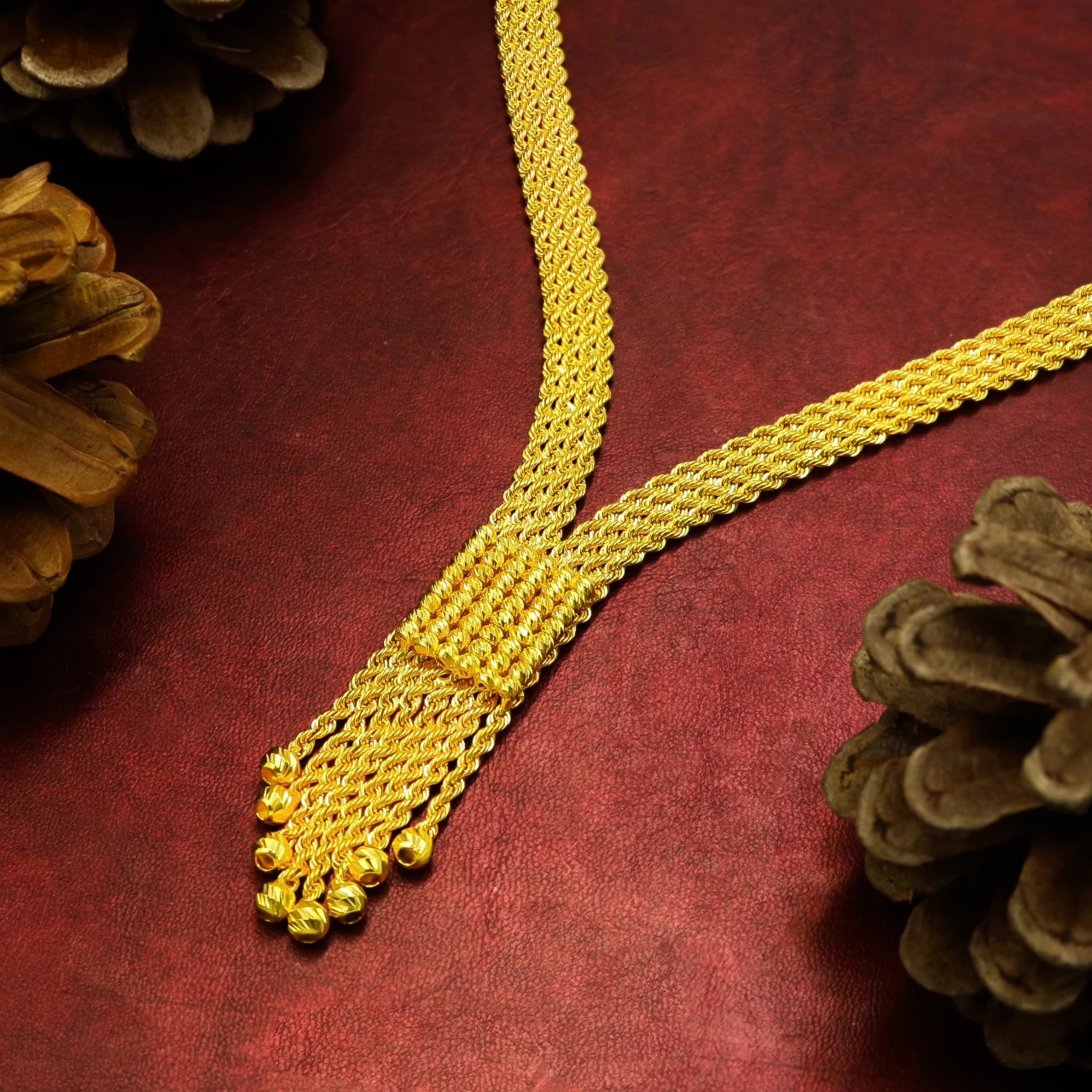 Dorika Örgü Model 8 Ayar Altın Set