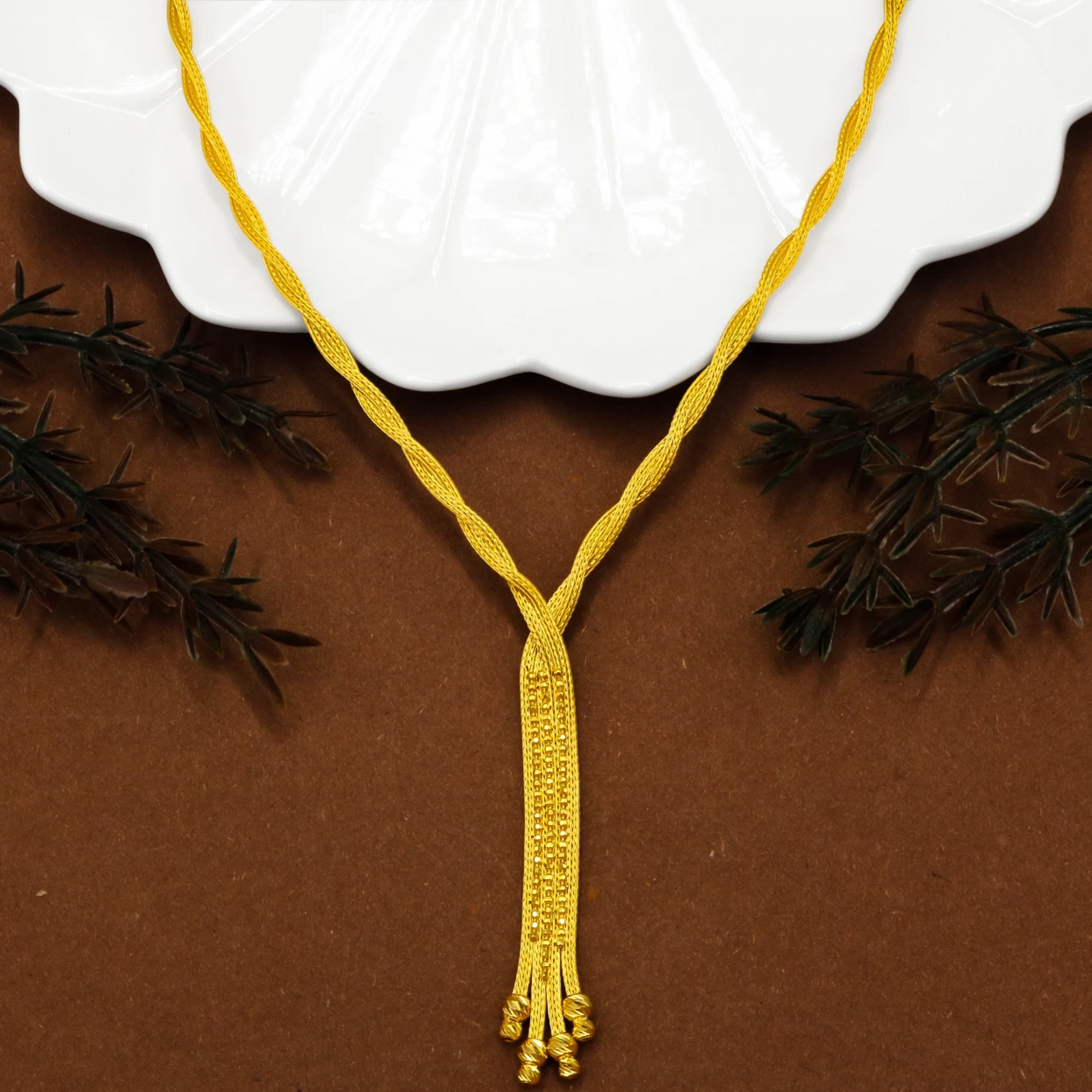 Dorika Top Sıralı 22 Ayar Altın Set