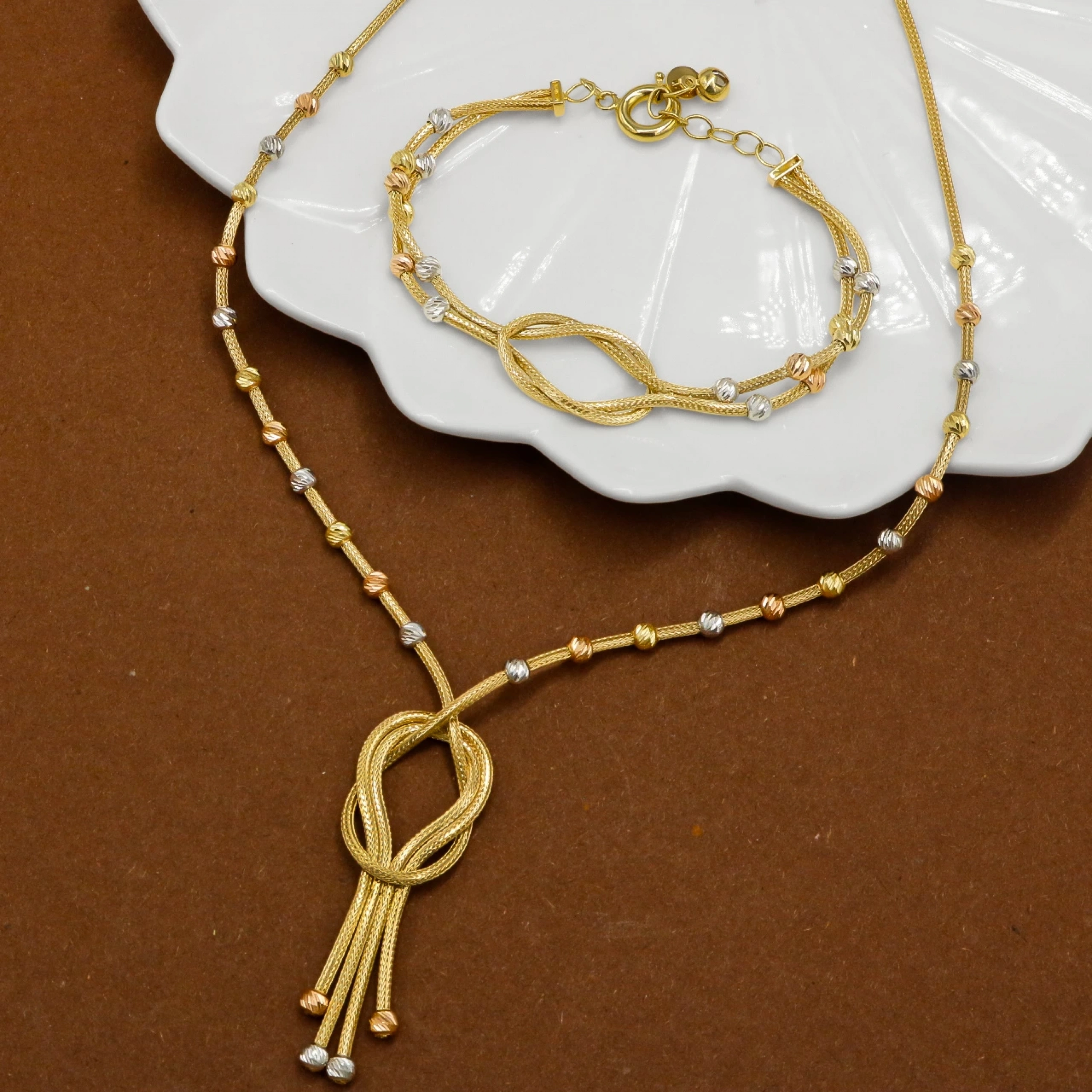 Dorika Toplu 14 Ayar Altın Set